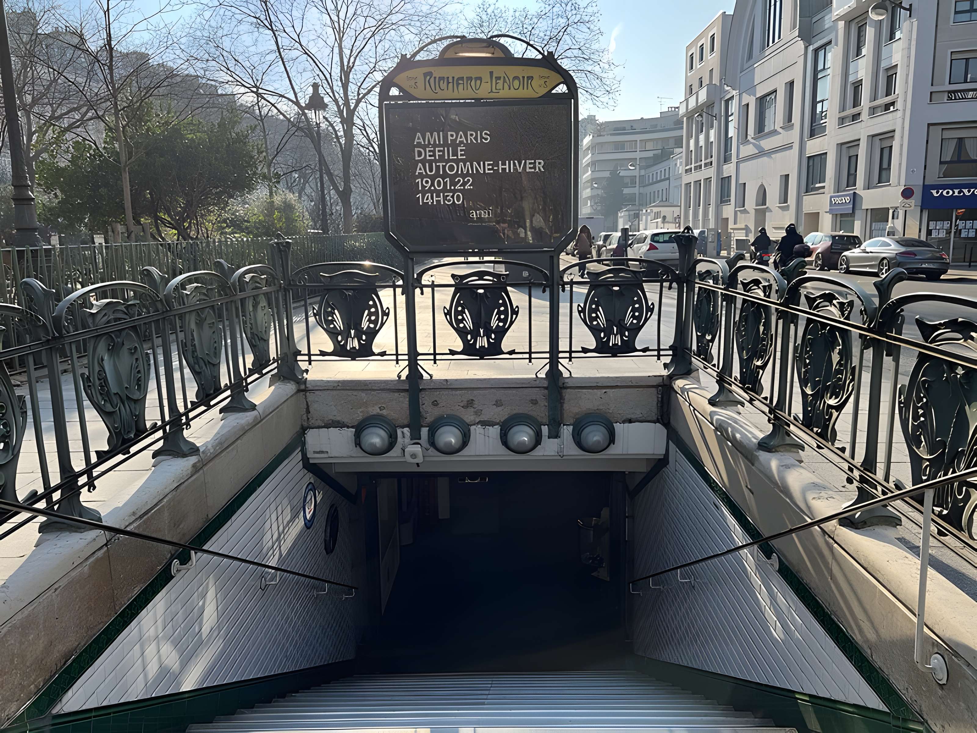 Métropolitain, station Bréguet-Sabin