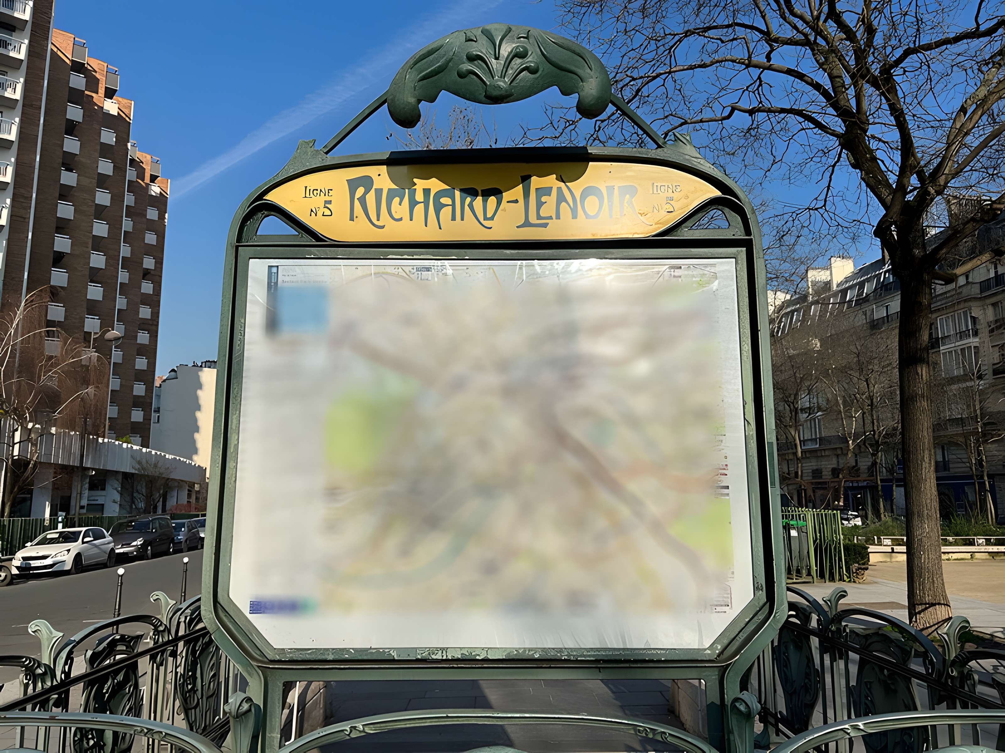 Métropolitain, station Bréguet-Sabin