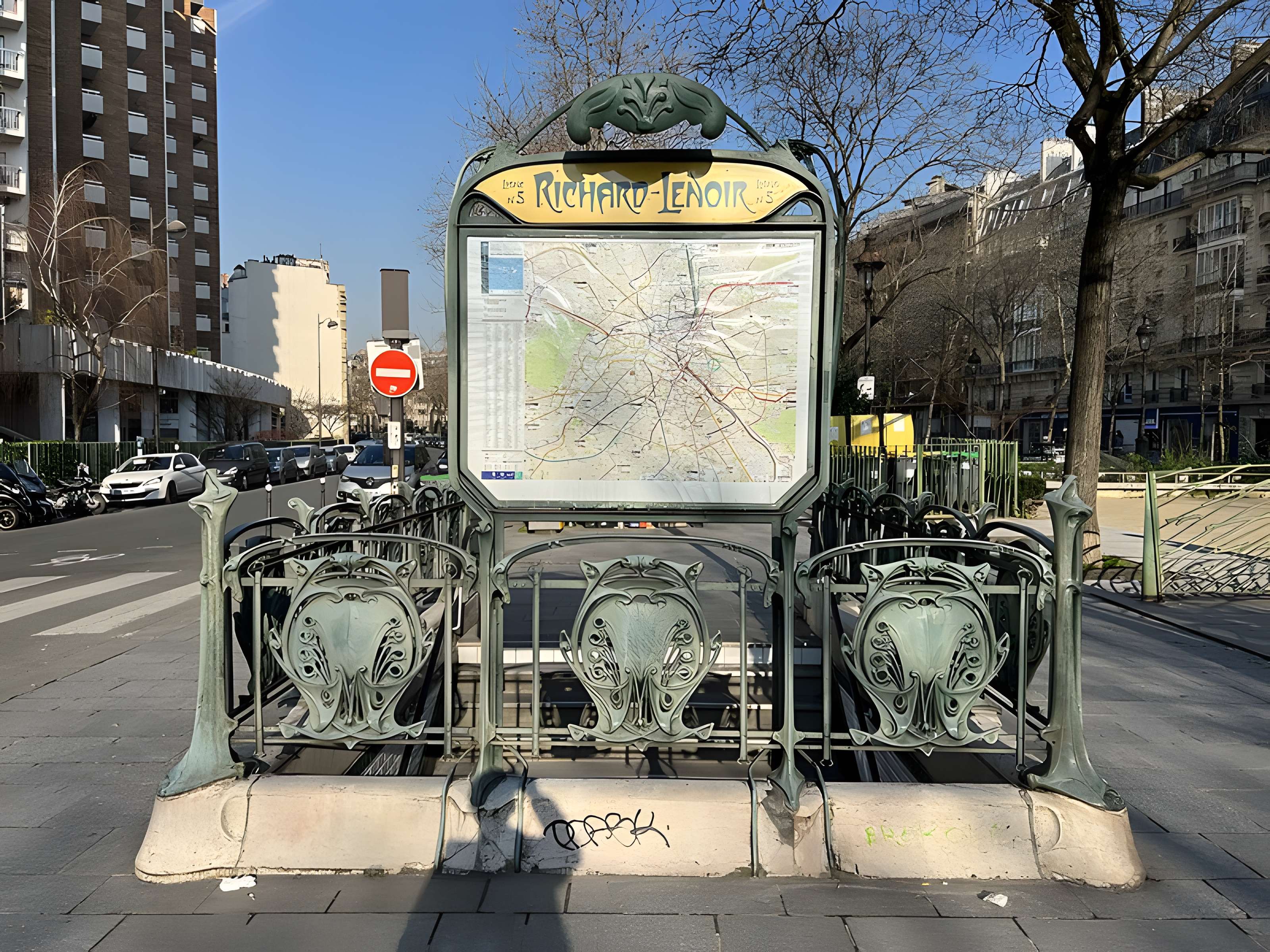 Métropolitain, station Bréguet-Sabin