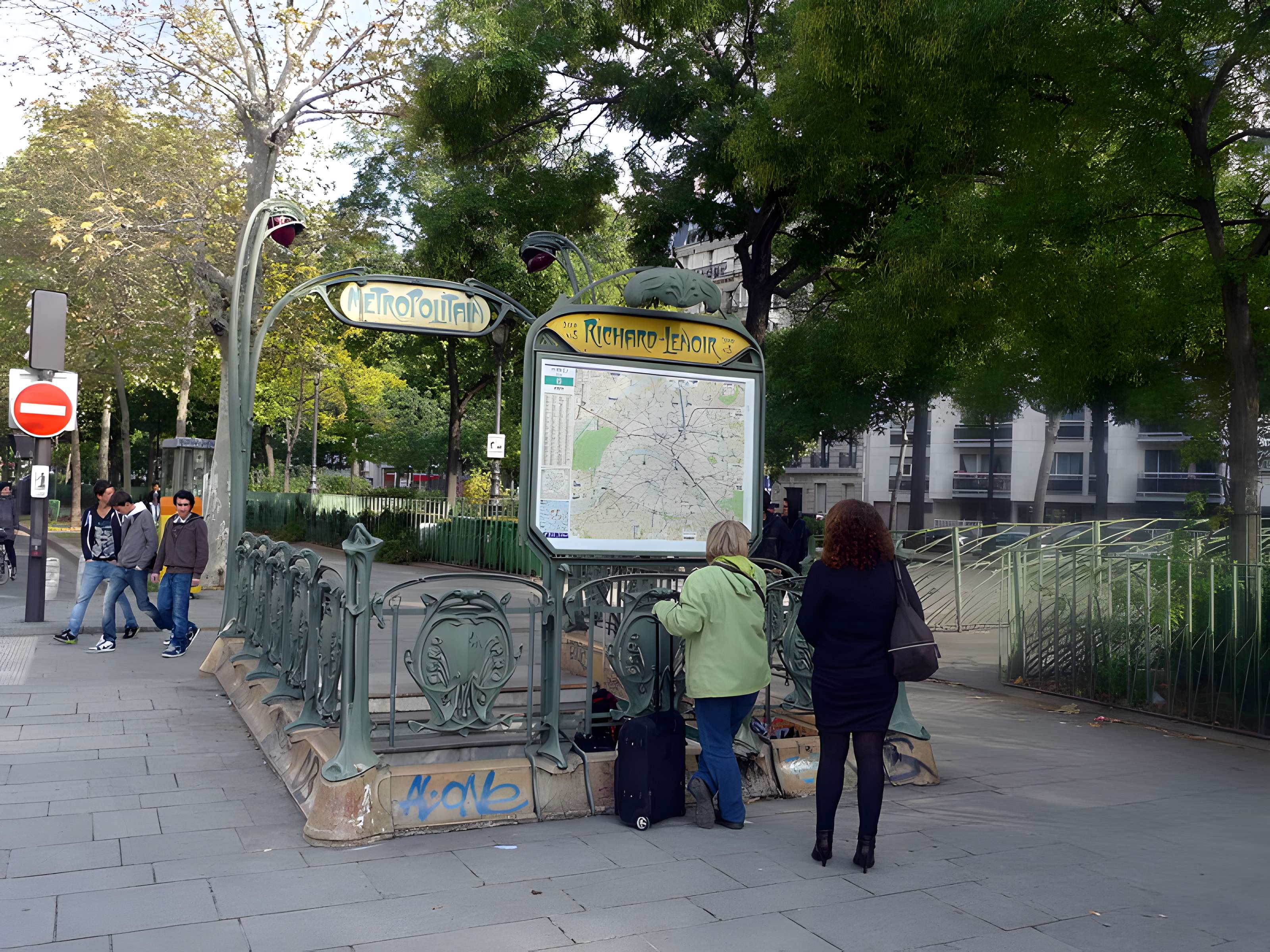 Métropolitain, station Bréguet-Sabin