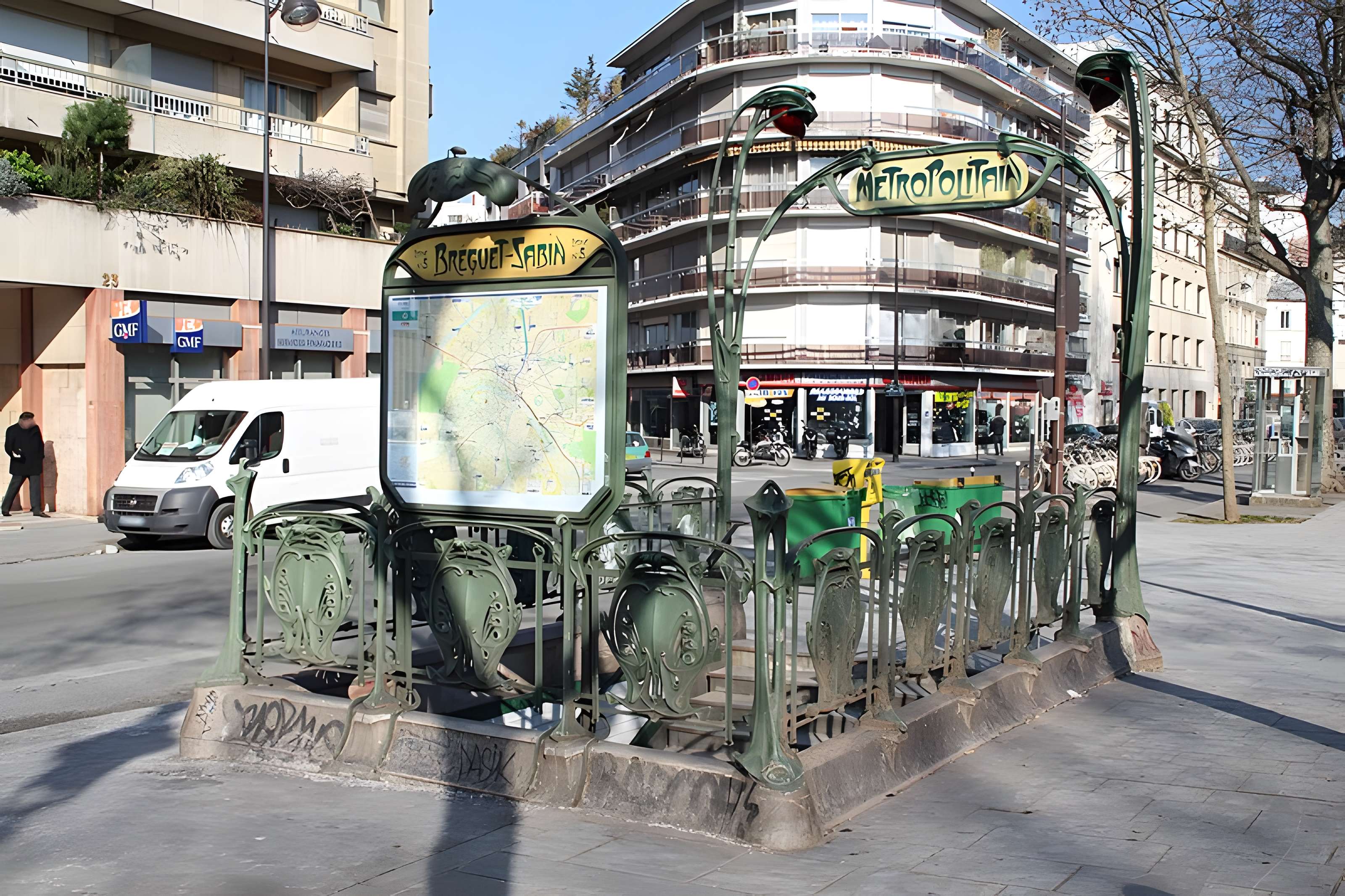 Métropolitain, station Bréguet-Sabin