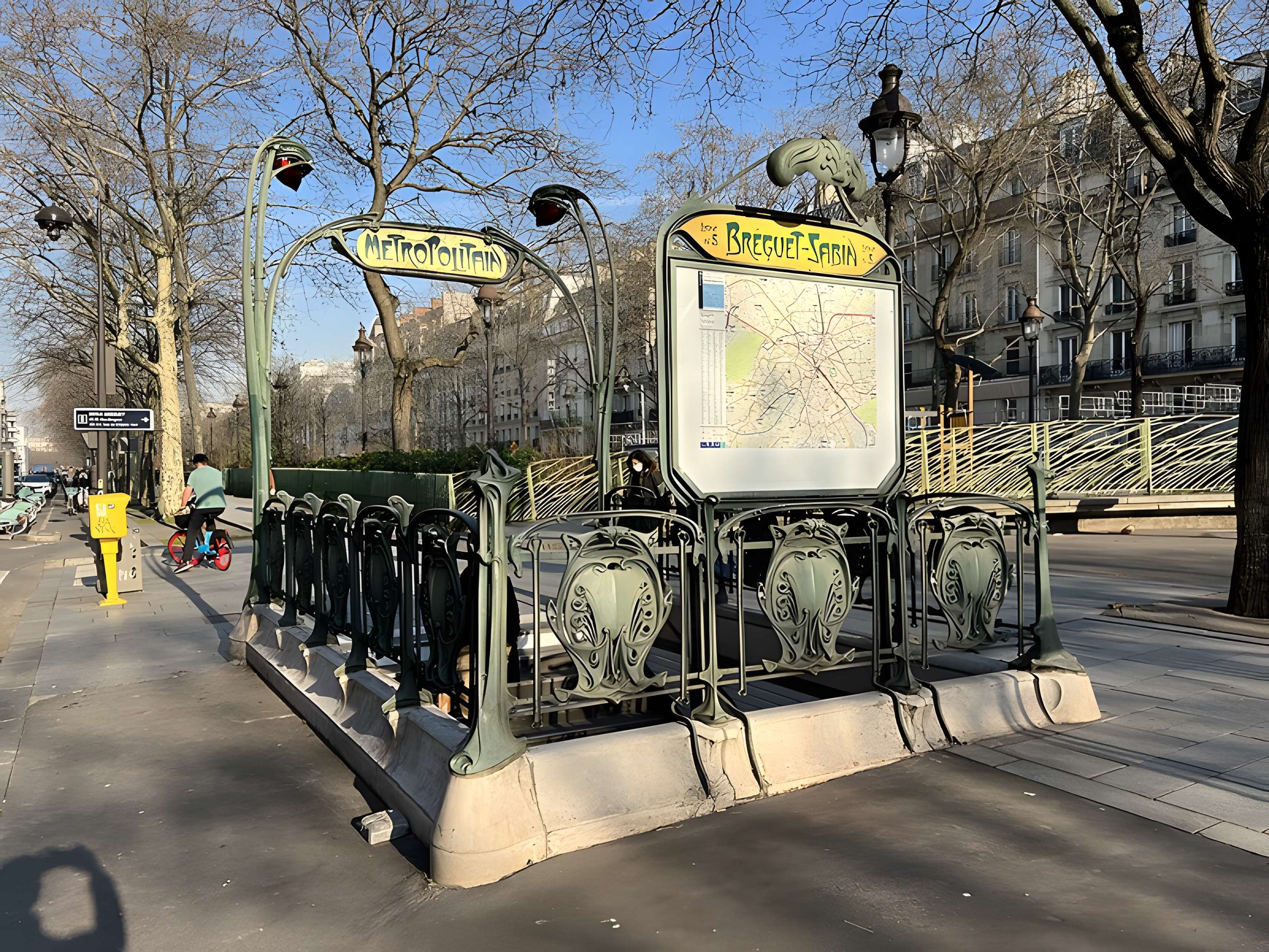 Métropolitain, station Bréguet-Sabin