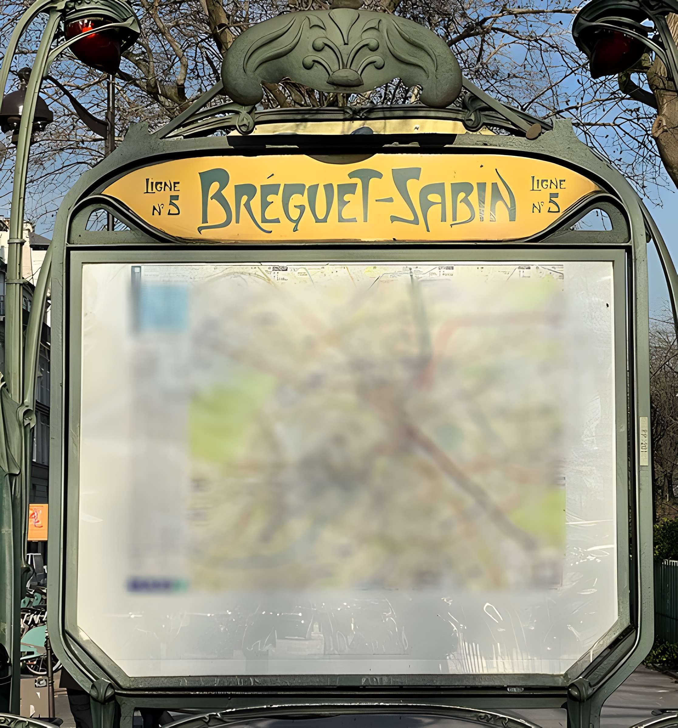 Métropolitain, station Bréguet-Sabin