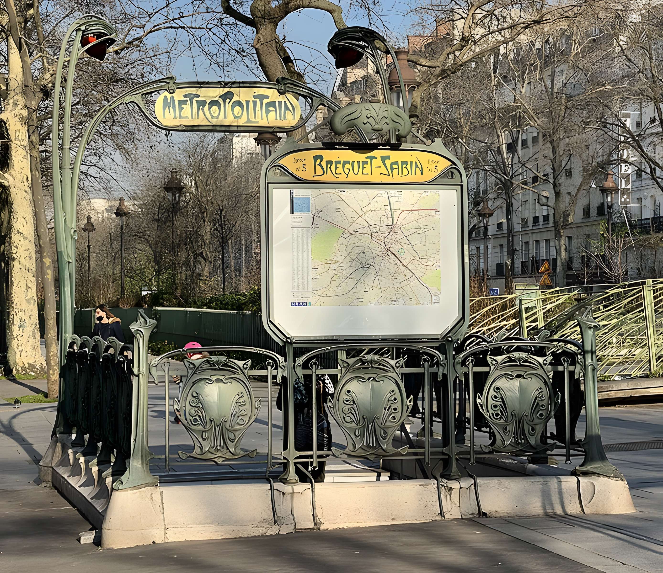 Métropolitain, station Bréguet-Sabin