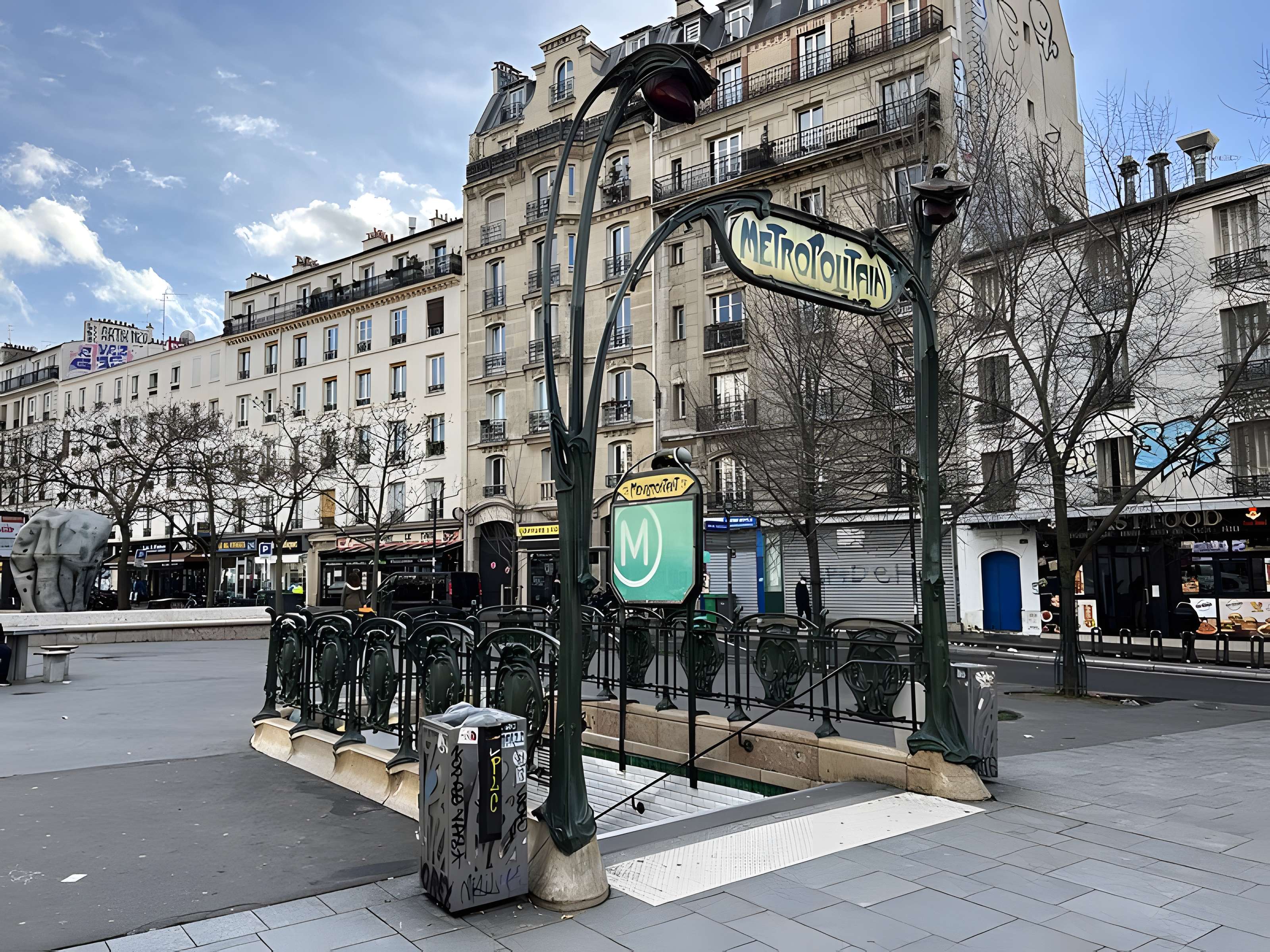 Métropolitain, station Bréguet-Sabin
