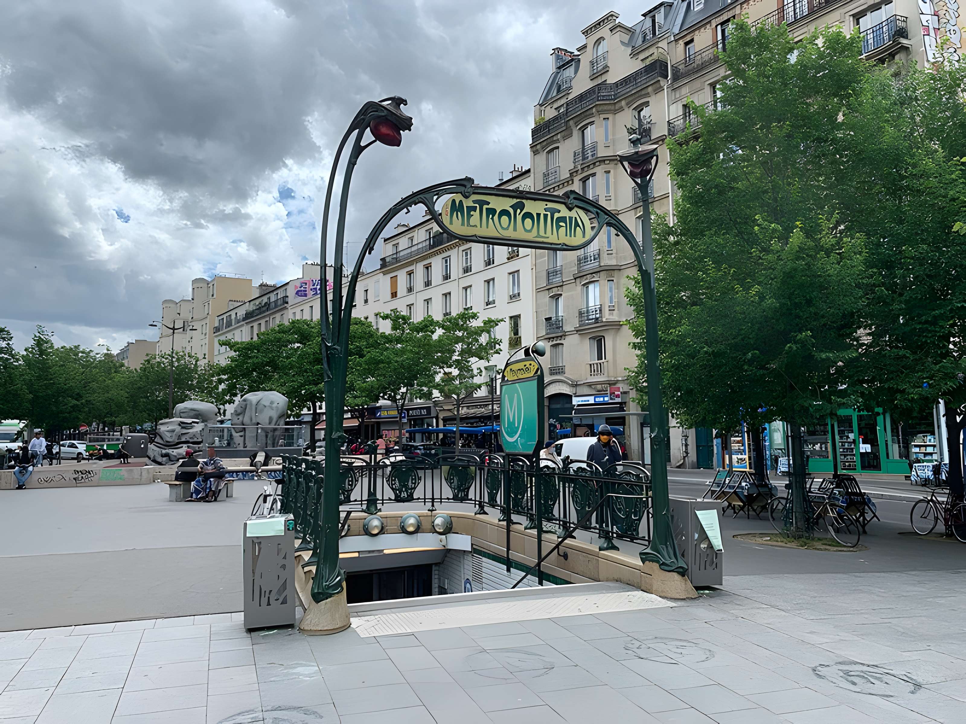 Métropolitain, station Bréguet-Sabin