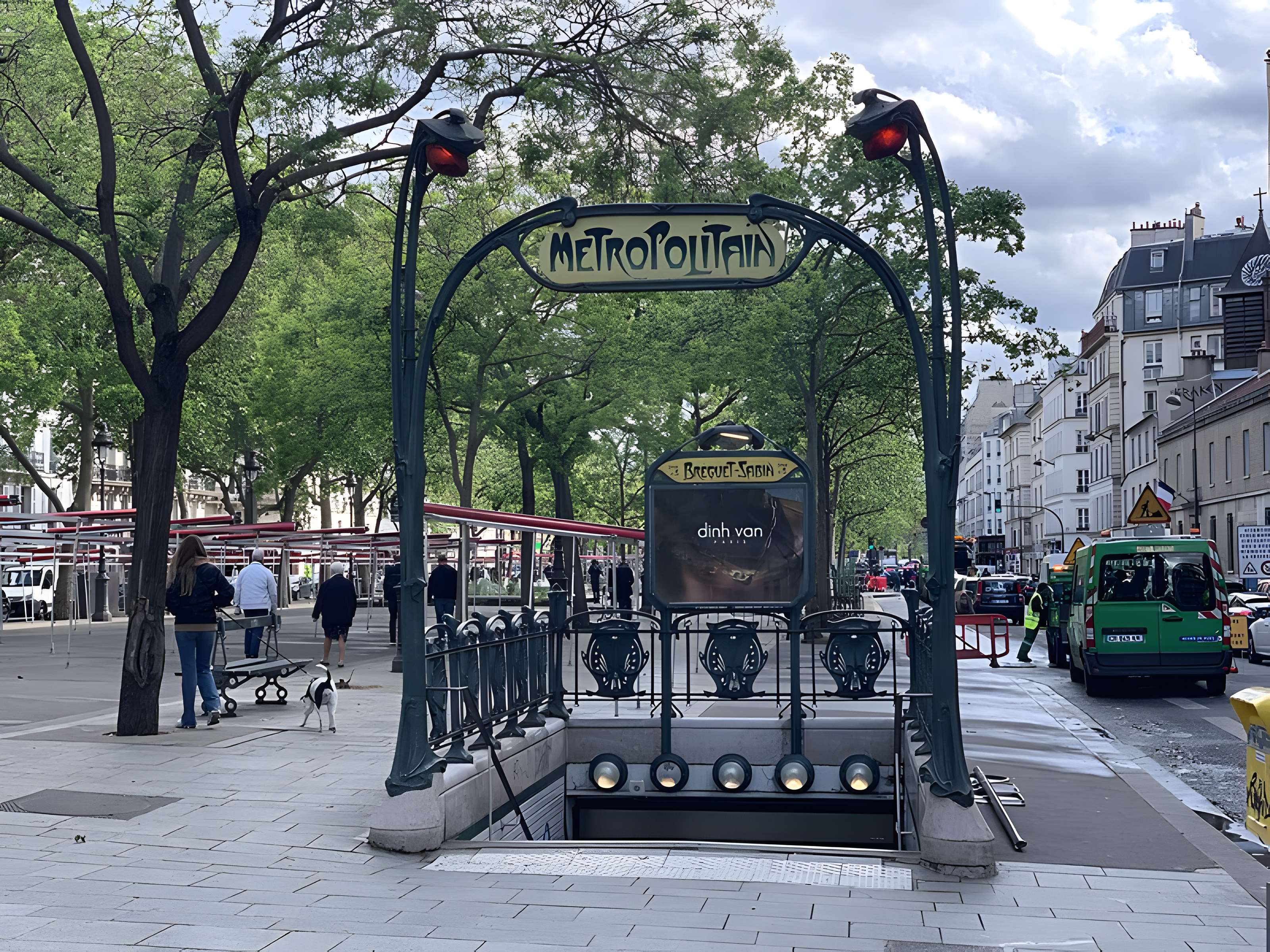Métropolitain, station Bréguet-Sabin