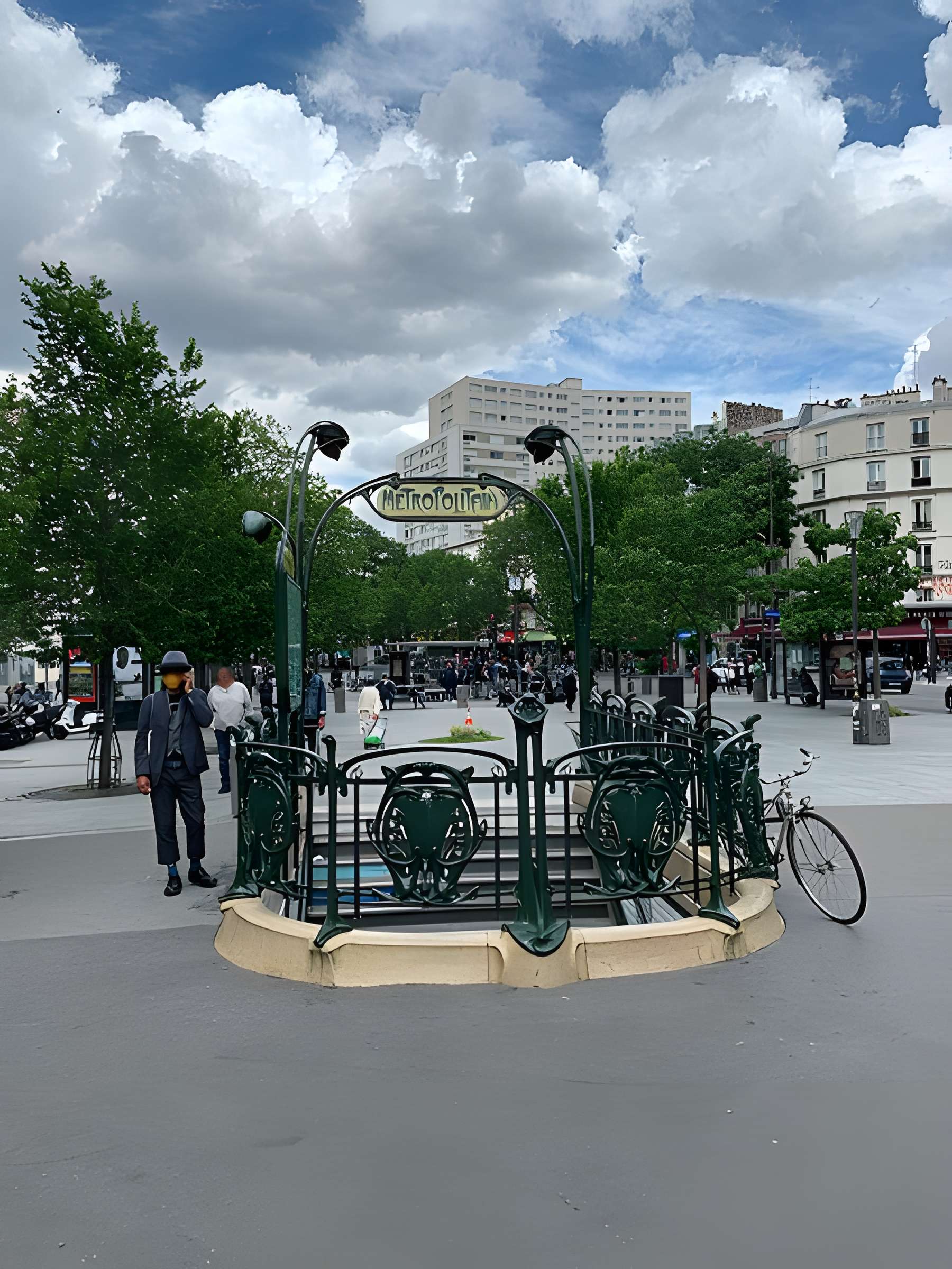 Métropolitain, station Bréguet-Sabin