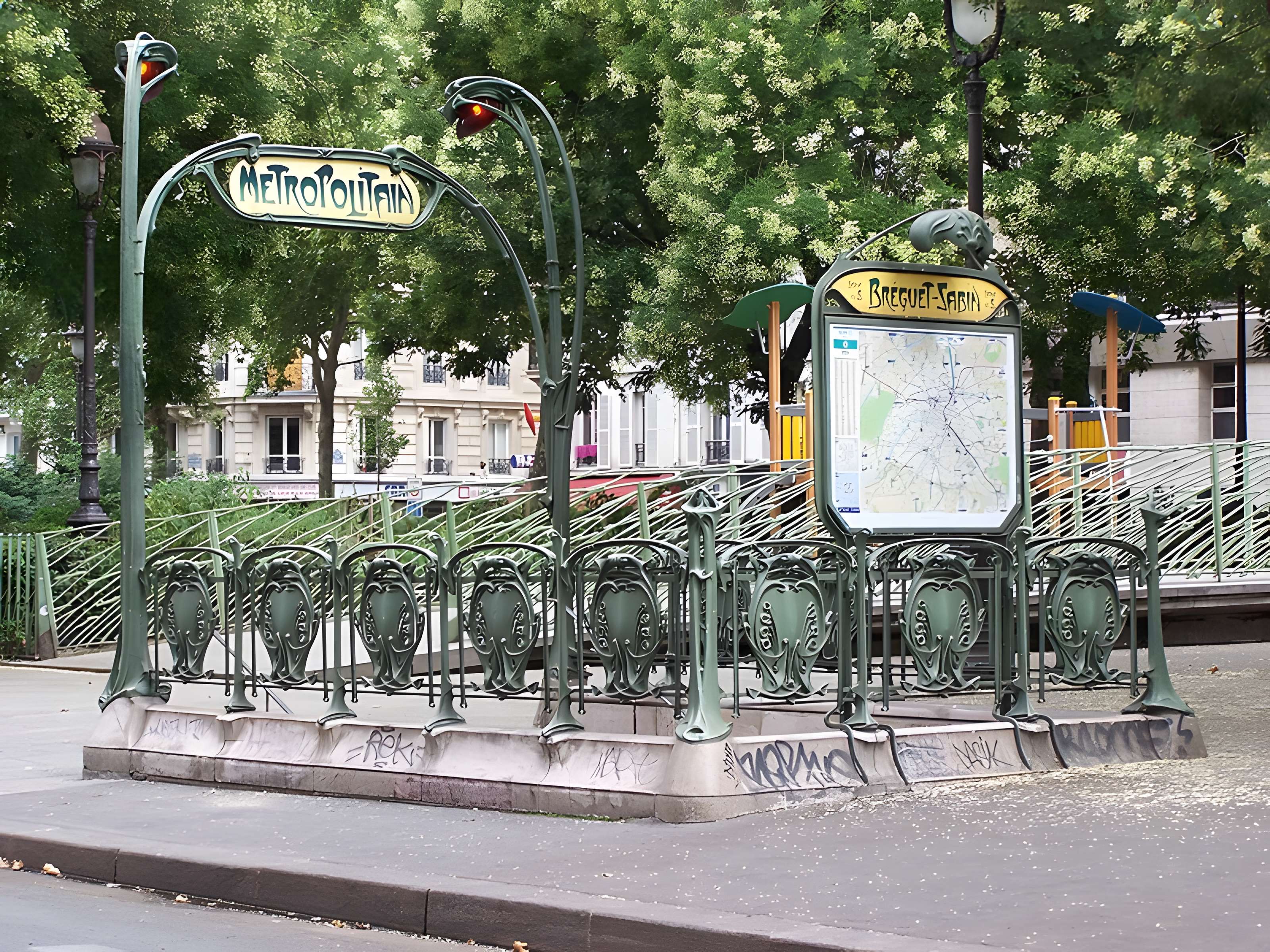 Métropolitain, station Bréguet-Sabin