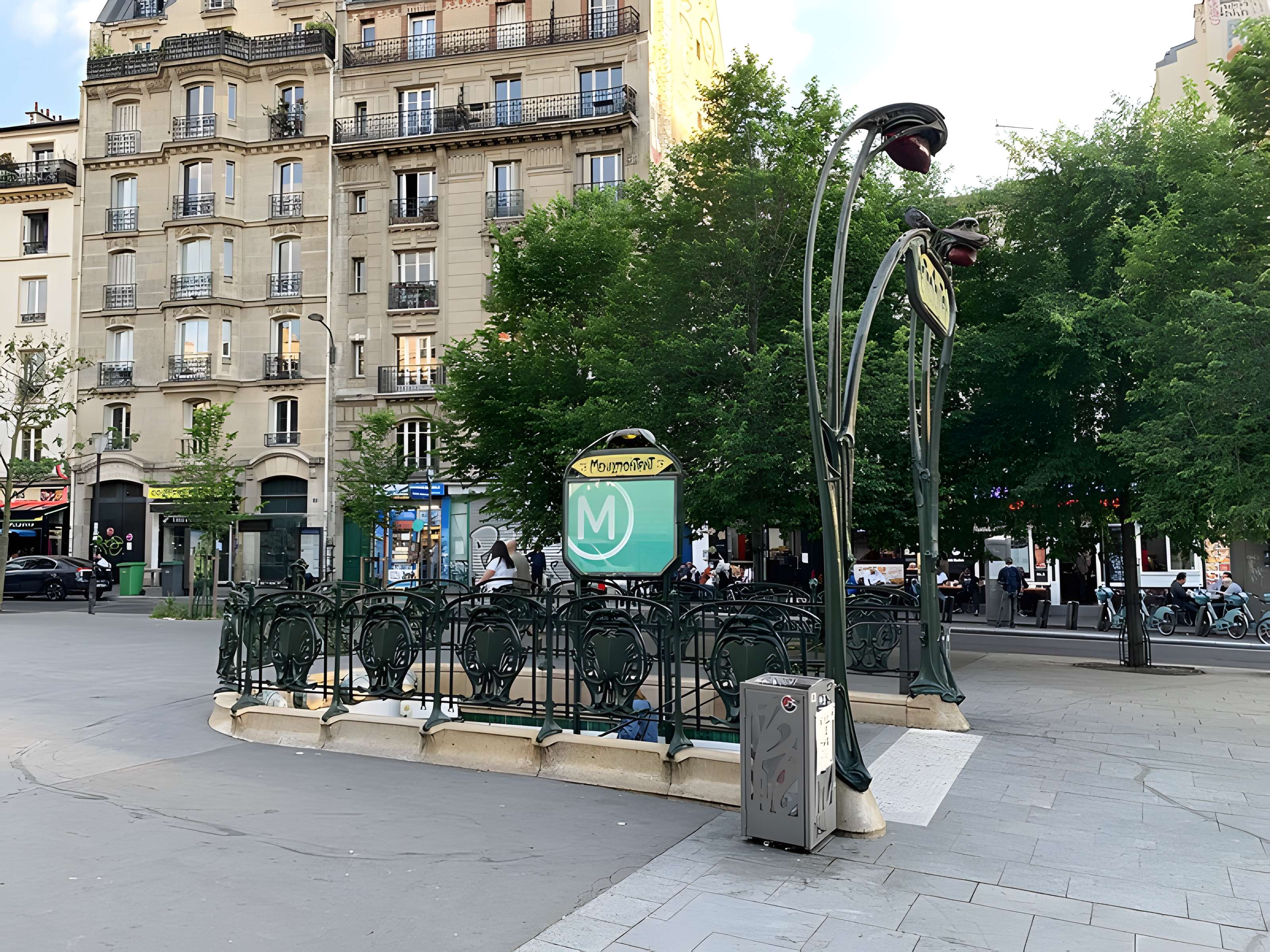 Métropolitain, station Bréguet-Sabin