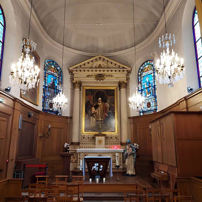 Photo de Ancienne caserne des Mousquetaires Noirs, dans lactuel Hôpital des Quinze-Vingts Centre dophtalmologie