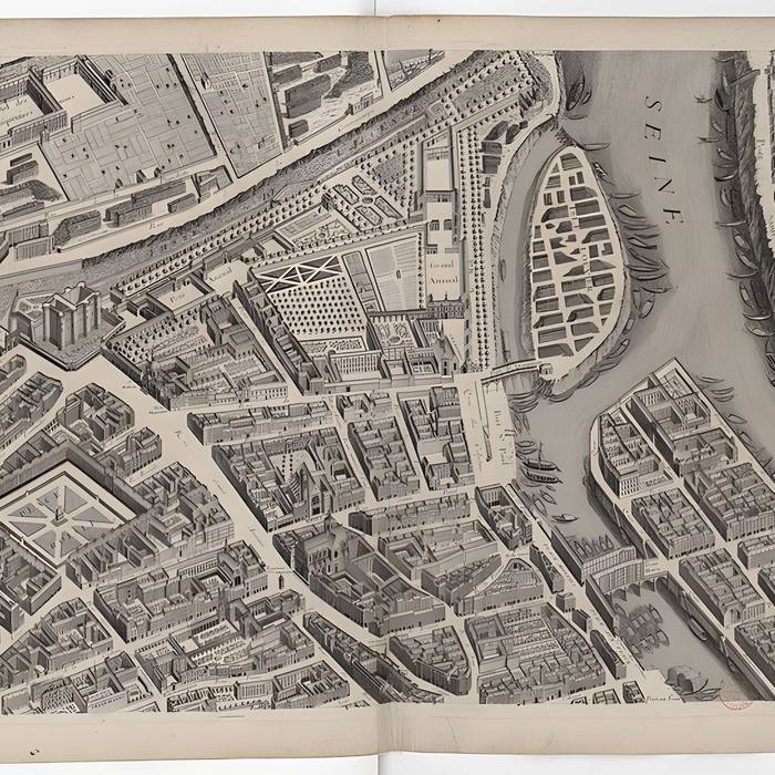 Photo de Ancienne caserne des Mousquetaires Noirs, dans lactuel Hôpital des Quinze-Vingts Centre dophtalmologie