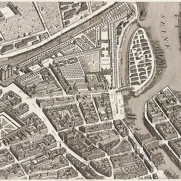 Ancienne caserne des Mousquetaires Noirs, dans lactuel Hôpital des Quinze-Vingts Centre dophtalmologie