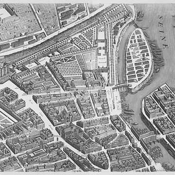 Ancienne caserne des Mousquetaires Noirs, dans lactuel Hôpital des Quinze-Vingts Centre dophtalmologie