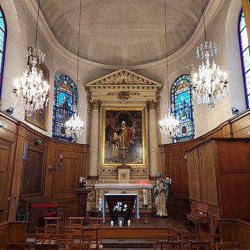 Ancienne caserne des Mousquetaires Noirs, dans lactuel Hôpital des Quinze-Vingts Centre dophtalmologie