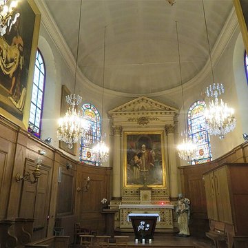 Ancienne caserne des Mousquetaires Noirs, dans lactuel Hôpital des Quinze-Vingts Centre dophtalmologie