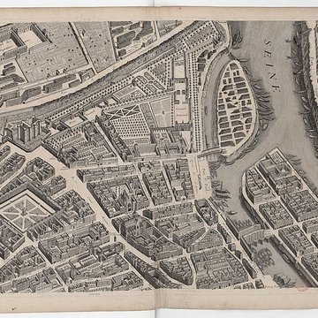 Ancienne caserne des Mousquetaires Noirs, dans lactuel Hôpital des Quinze-Vingts Centre dophtalmologie