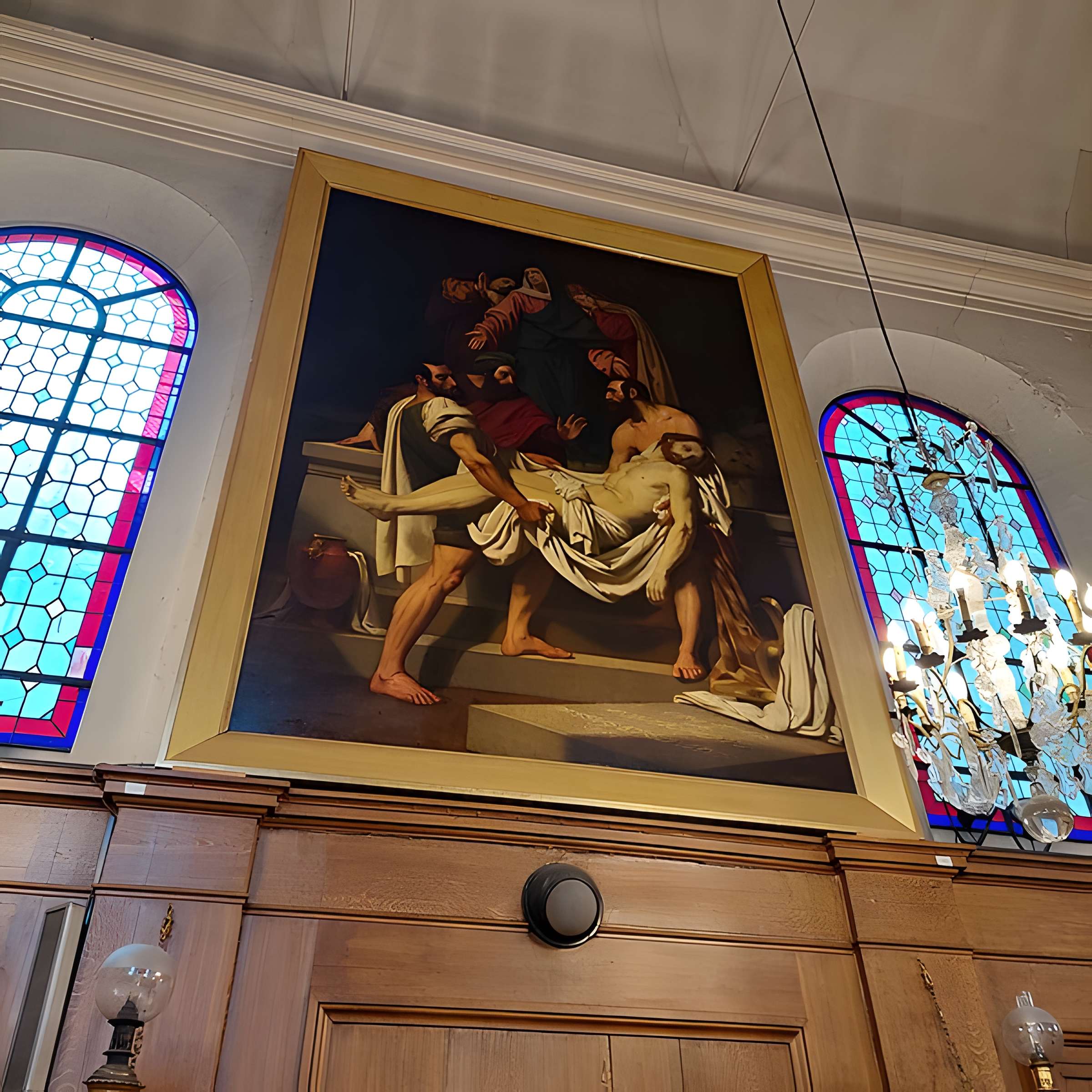 Ancienne caserne des Mousquetaires Noirs, dans l'actuel Hôpital des Quinze-Vingts (Centre d'ophtalmologie)