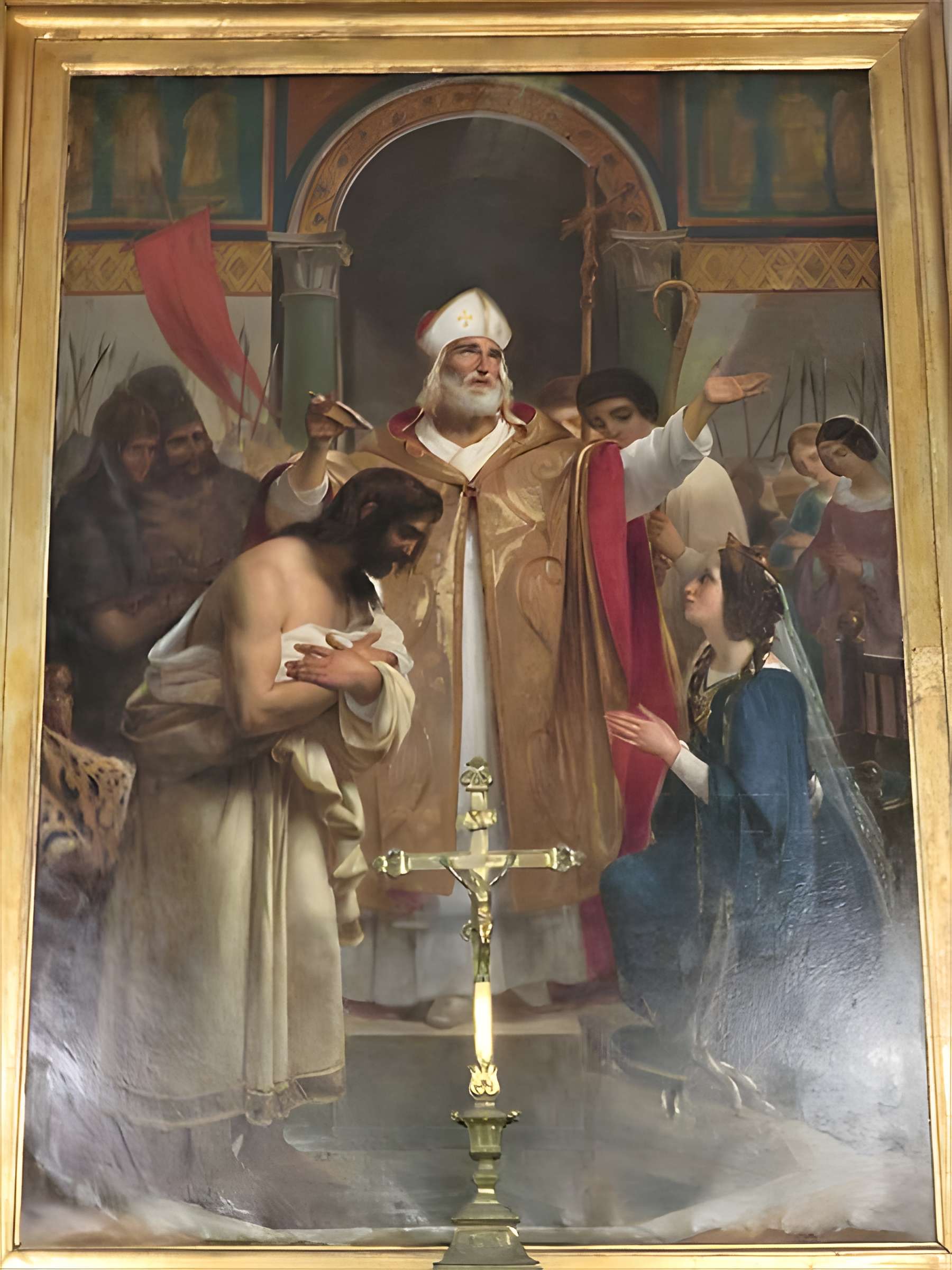 Ancienne caserne des Mousquetaires Noirs, dans l'actuel Hôpital des Quinze-Vingts (Centre d'ophtalmologie)