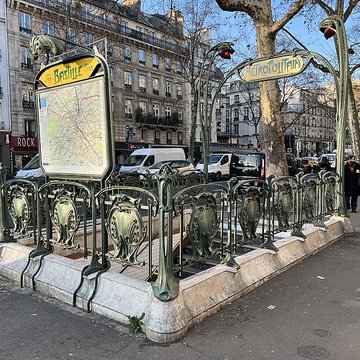 Métropolitain, station Bastille