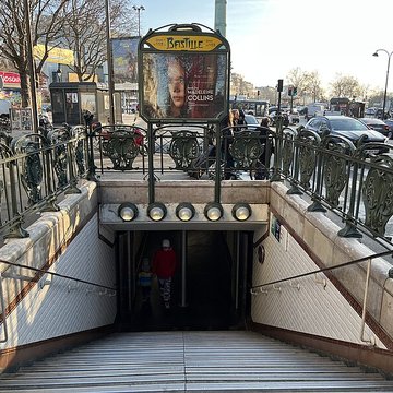 Métropolitain, station Bastille