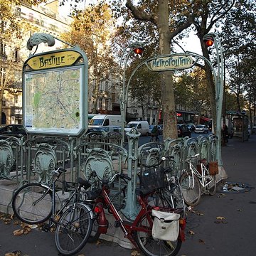 Métropolitain, station Bastille