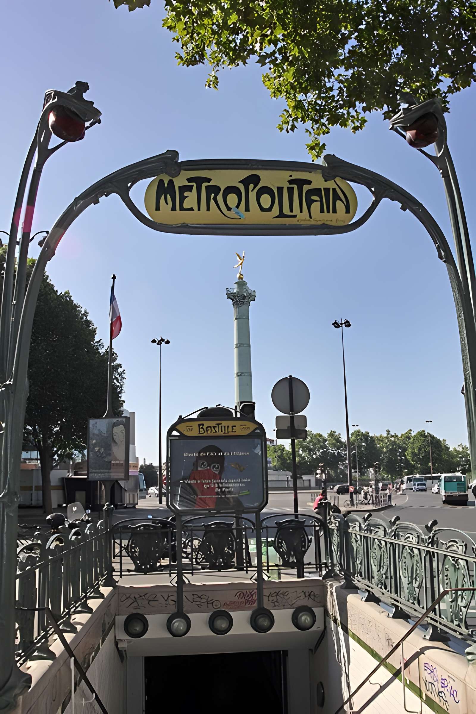 Métropolitain, station Bastille