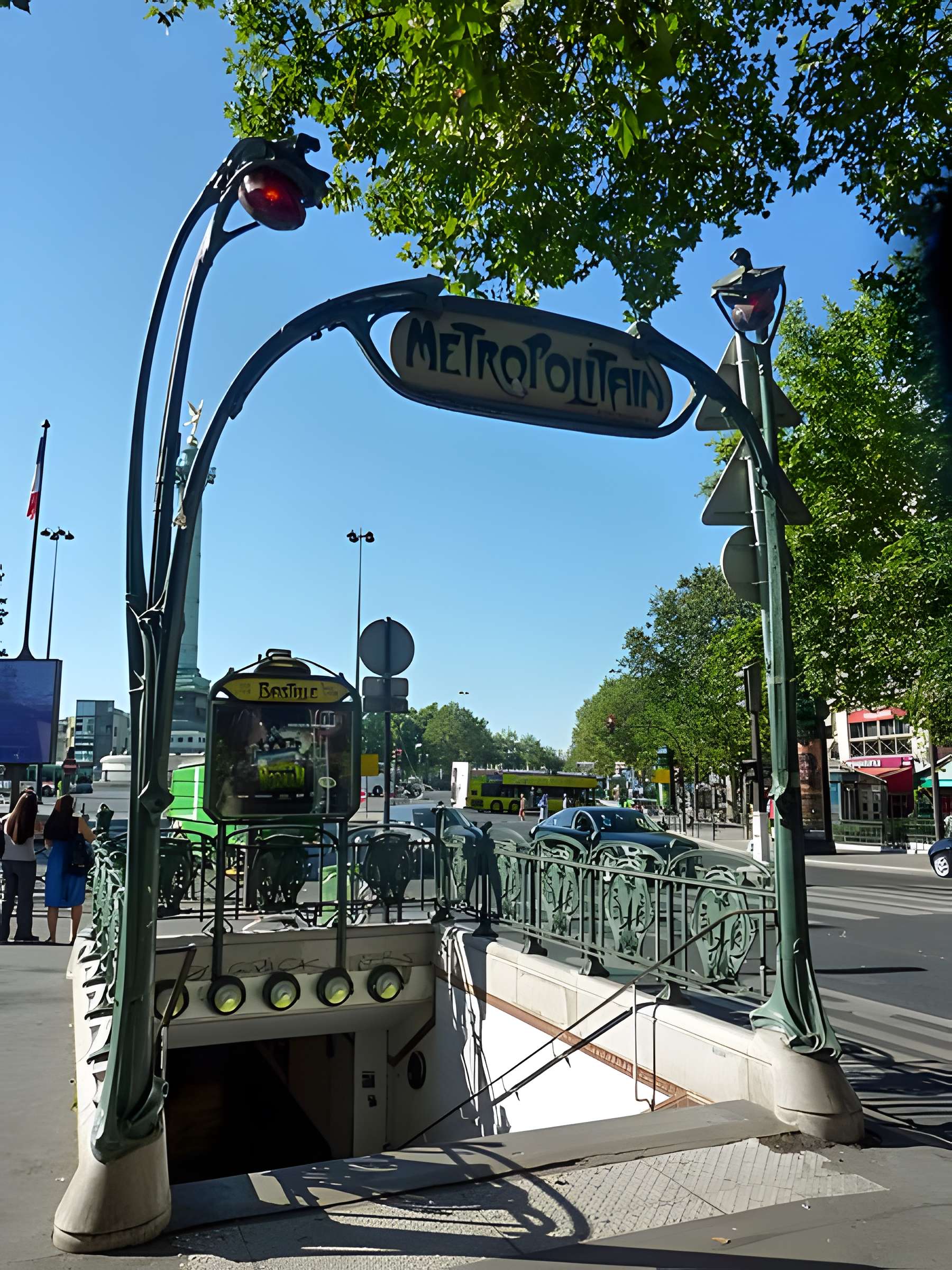 Métropolitain, station Bastille