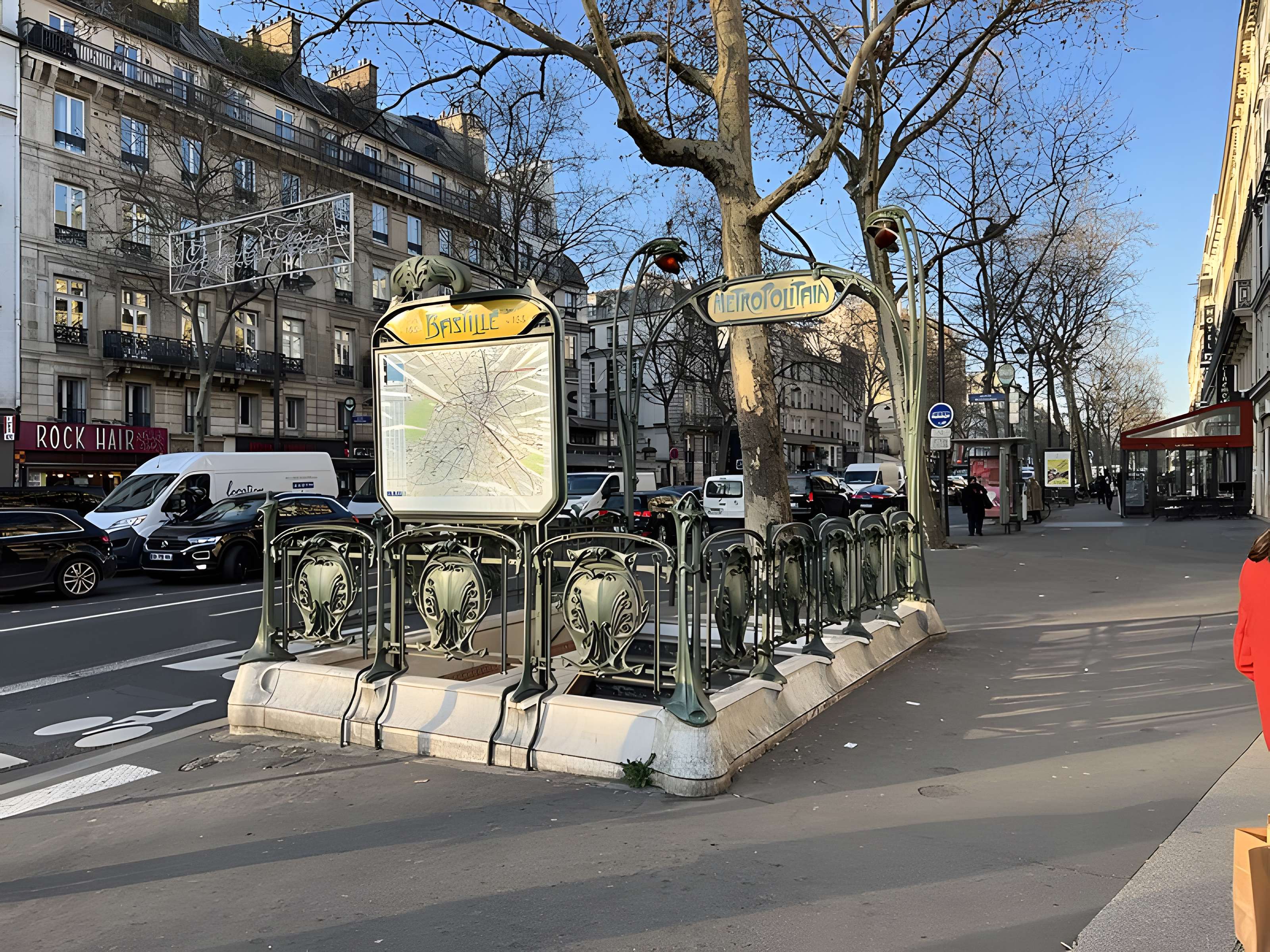 Métropolitain, station Bastille