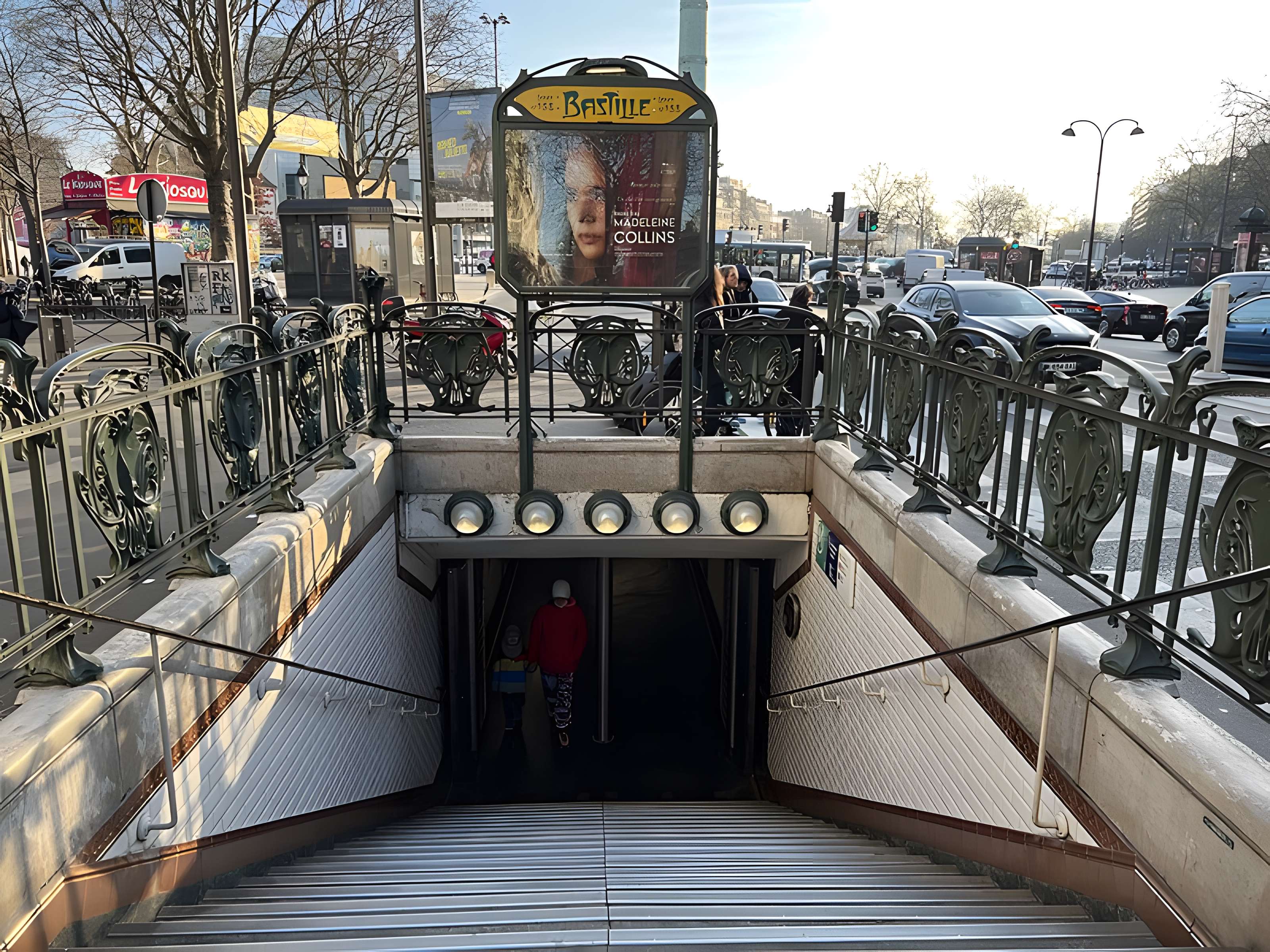 Métropolitain, station Bastille