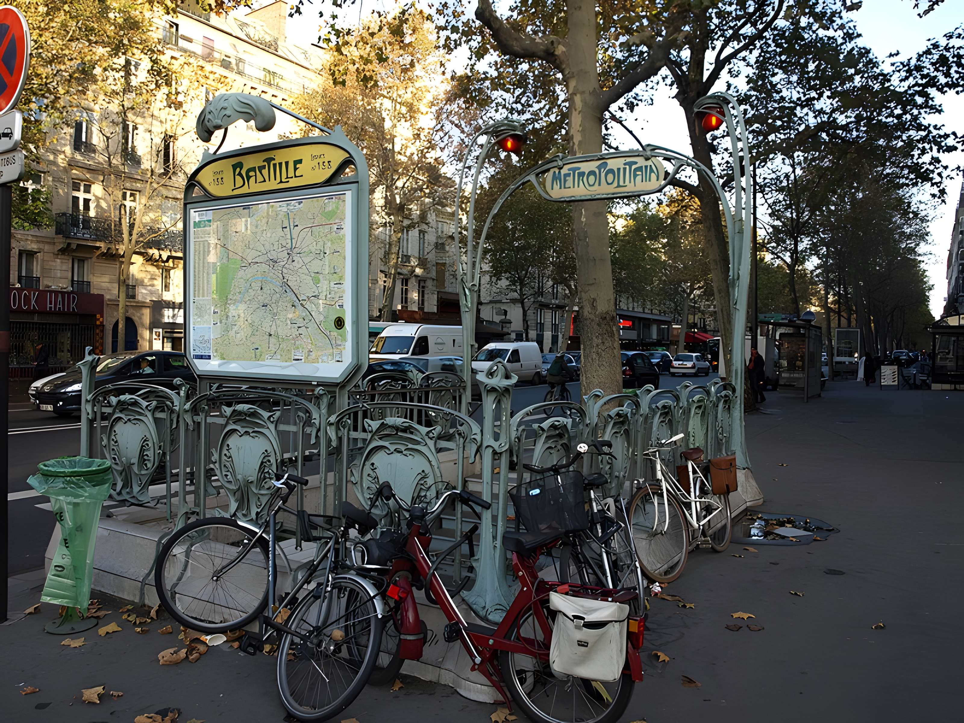 Métropolitain, station Bastille
