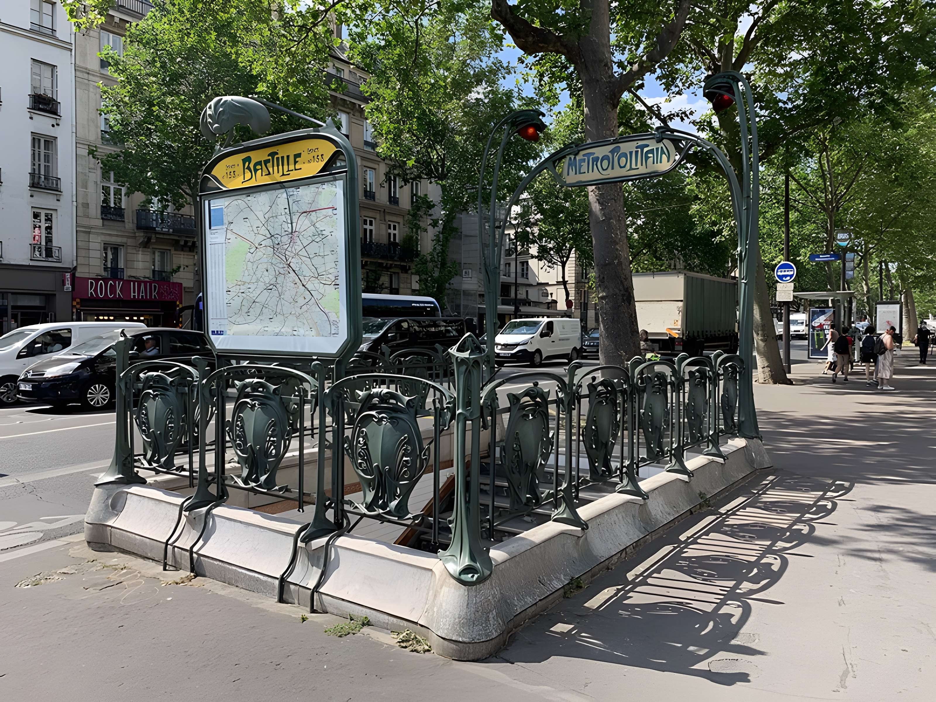 Métropolitain, station Bastille