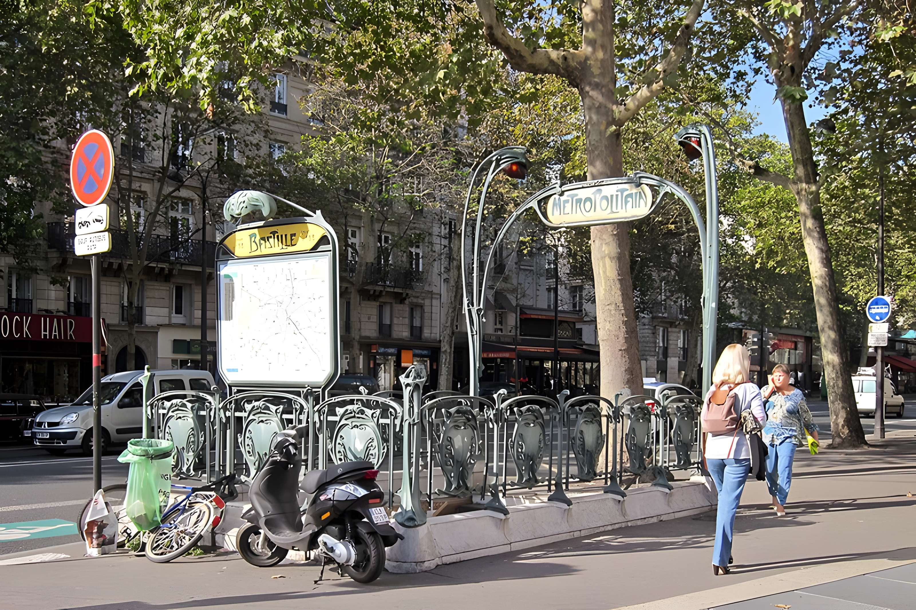Métropolitain, station Bastille