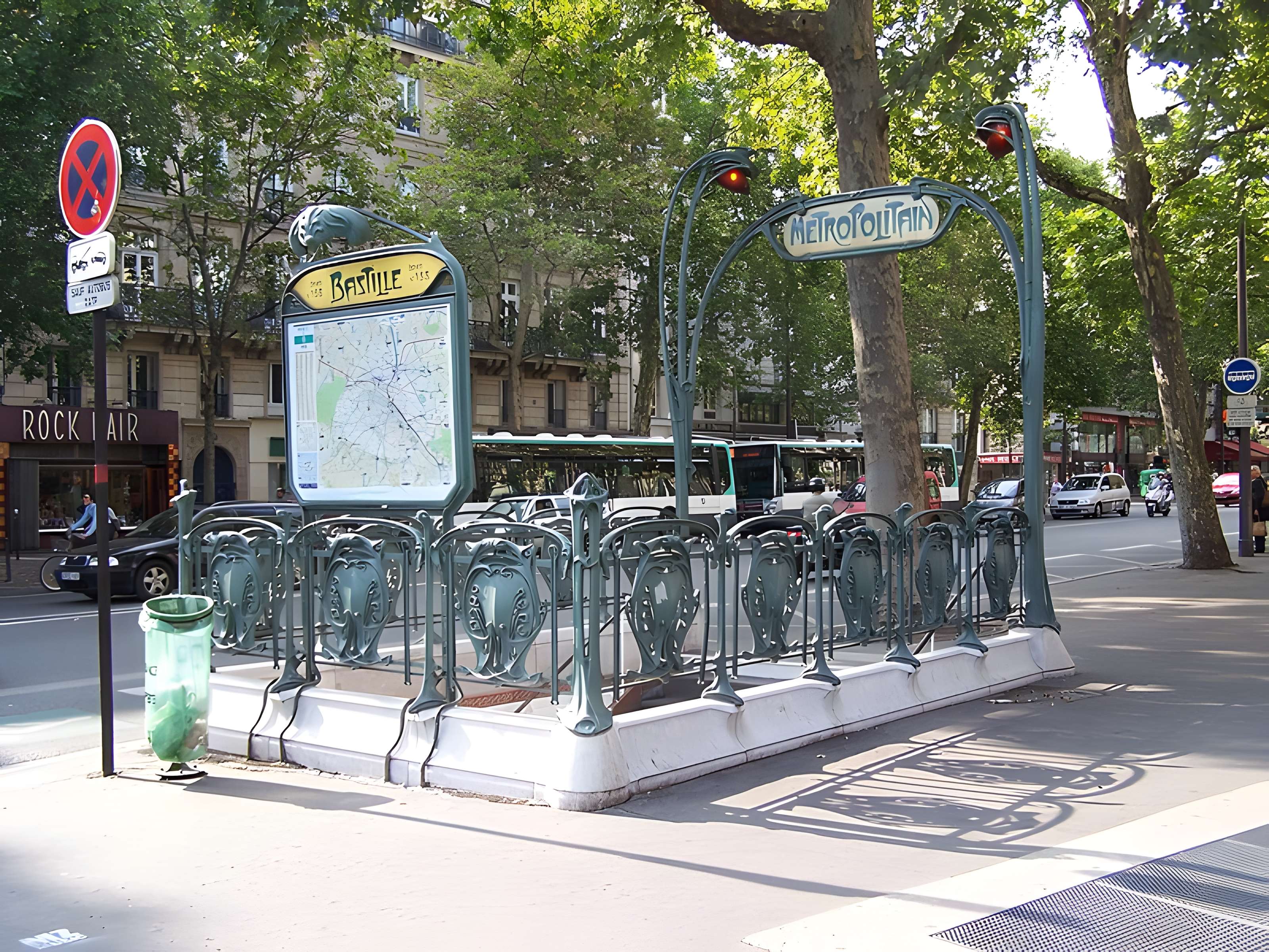 Métropolitain, station Bastille