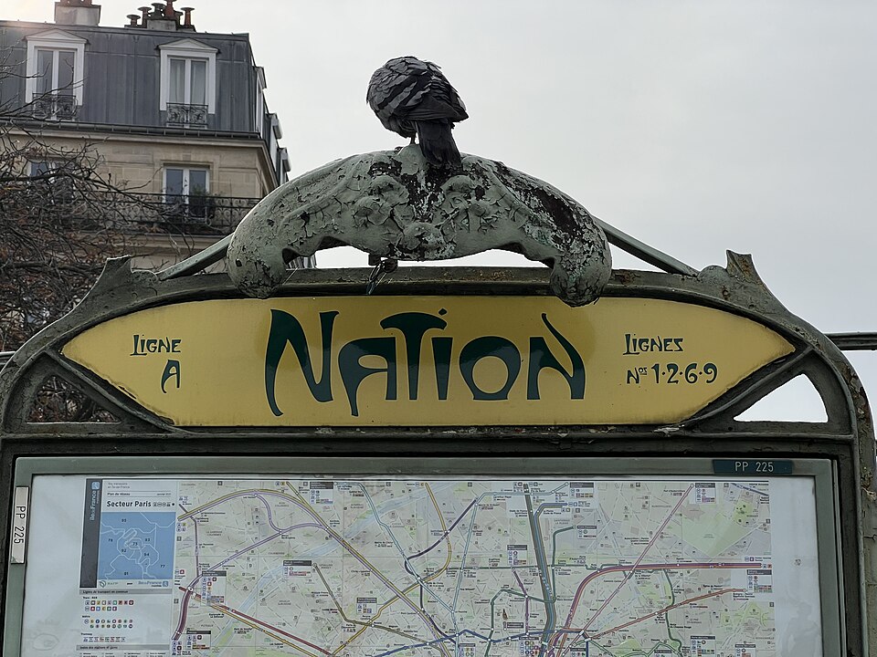 Métropolitain, station Daumesnil