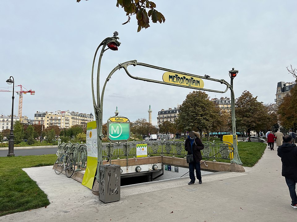 Métropolitain, station Daumesnil