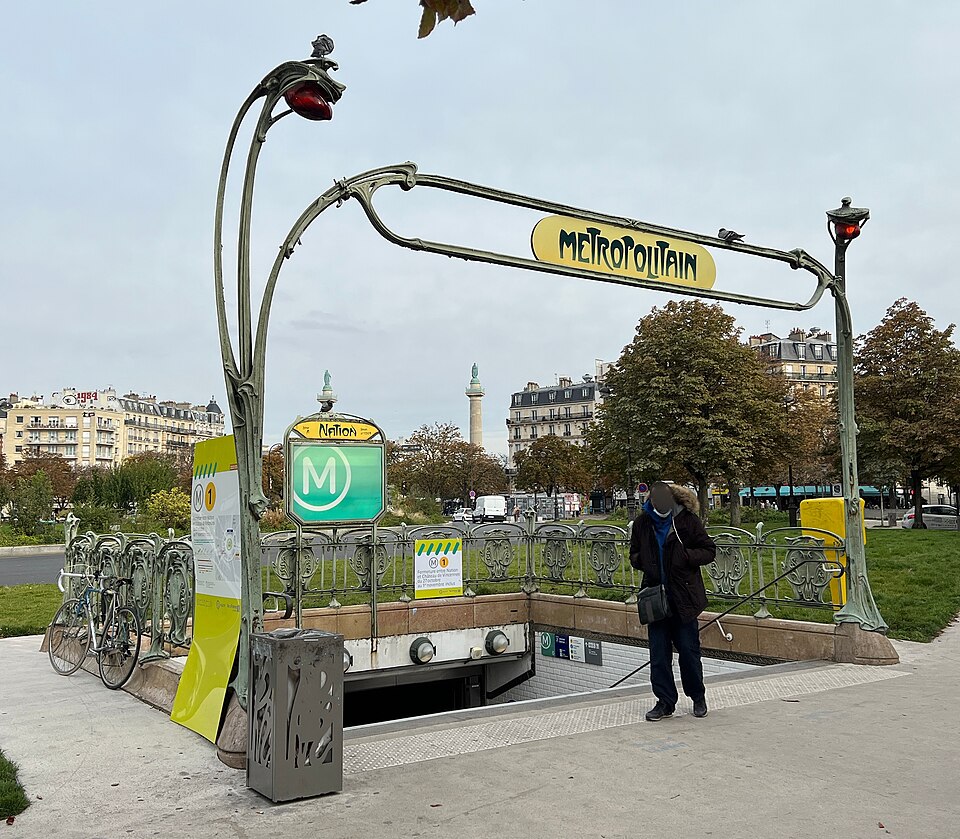 Métropolitain, station Daumesnil