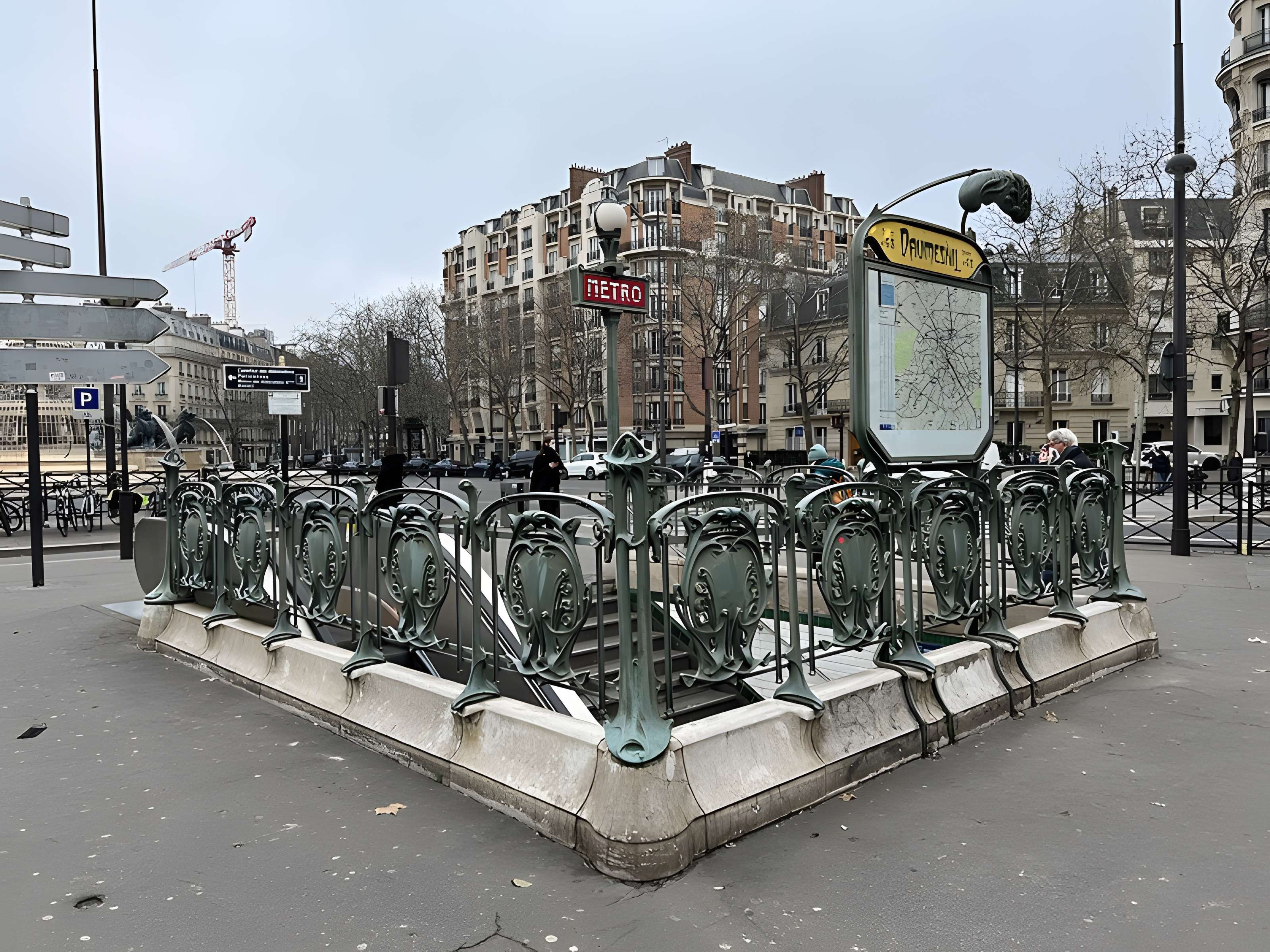 Métropolitain, station Daumesnil