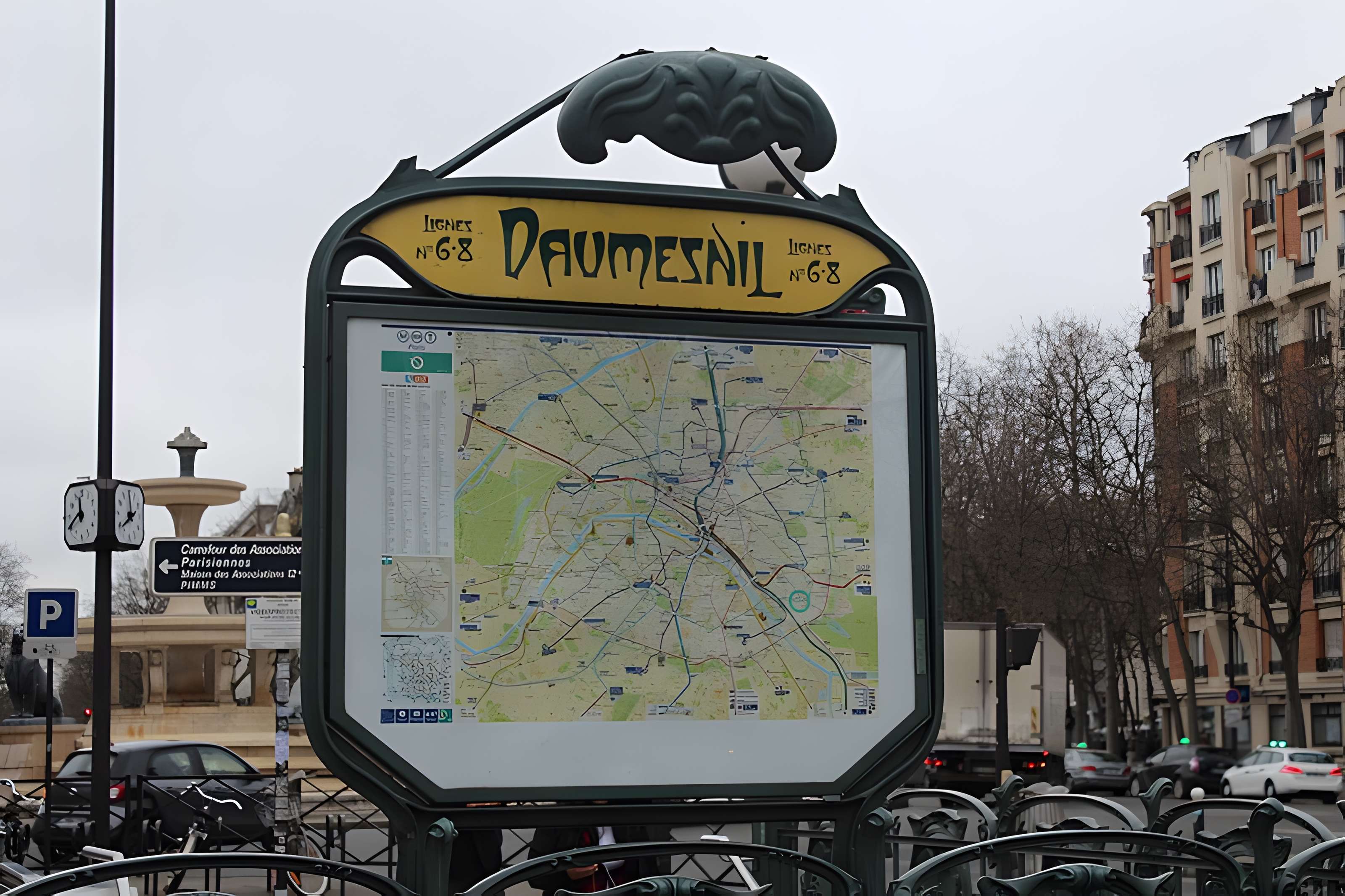 Métropolitain, station Daumesnil