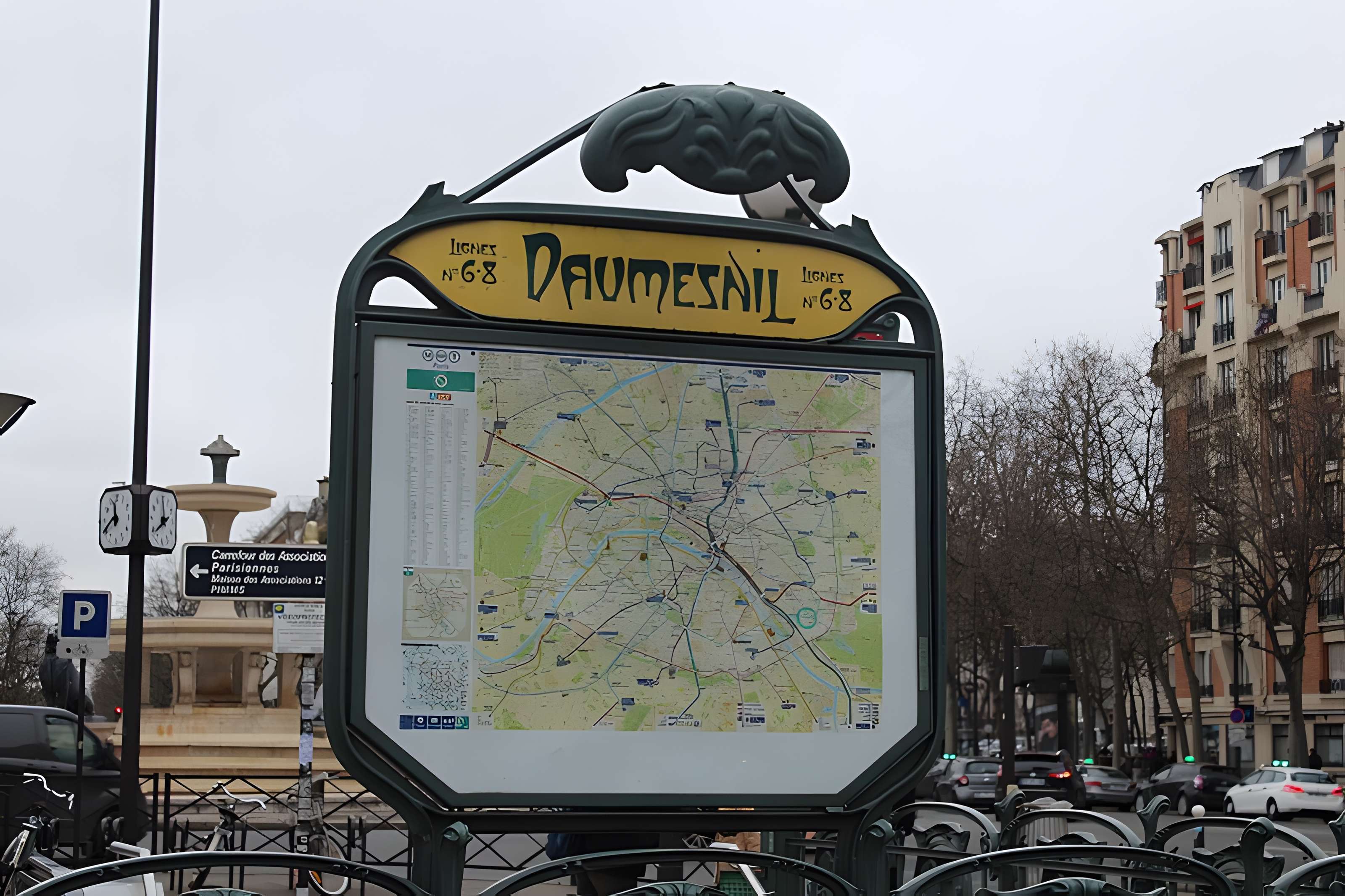 Métropolitain, station Daumesnil