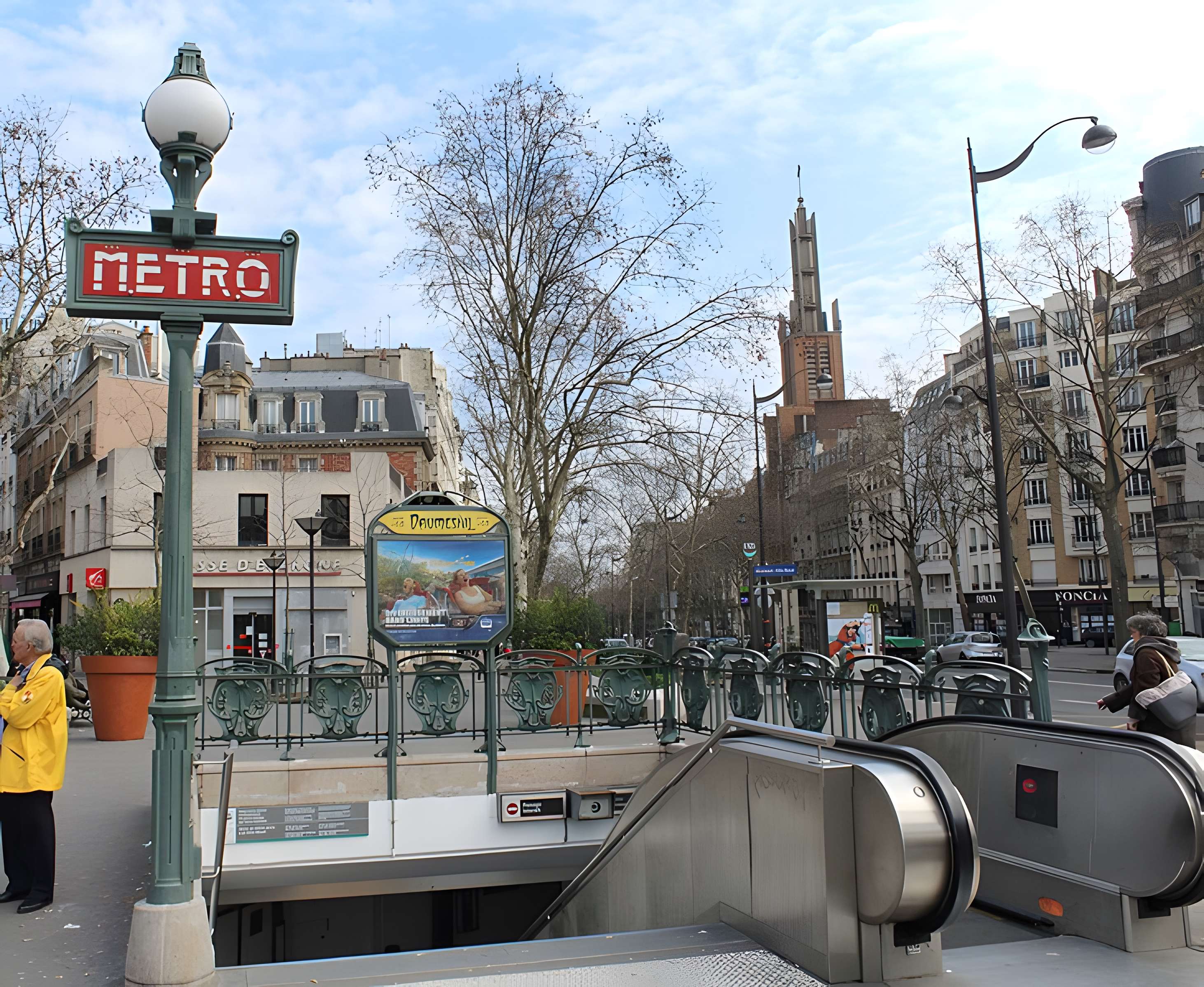 Métropolitain, station Daumesnil