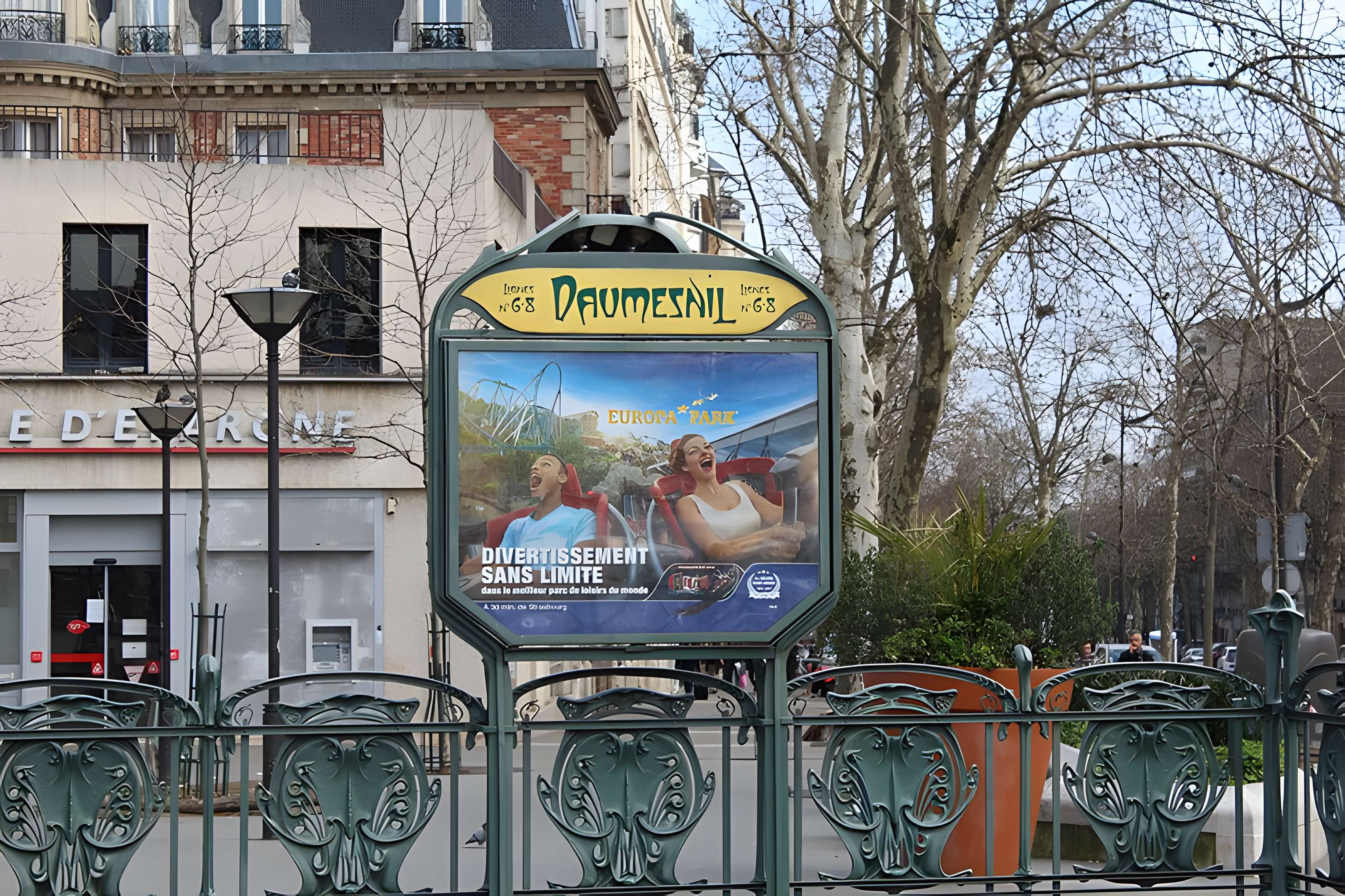 Métropolitain, station Daumesnil