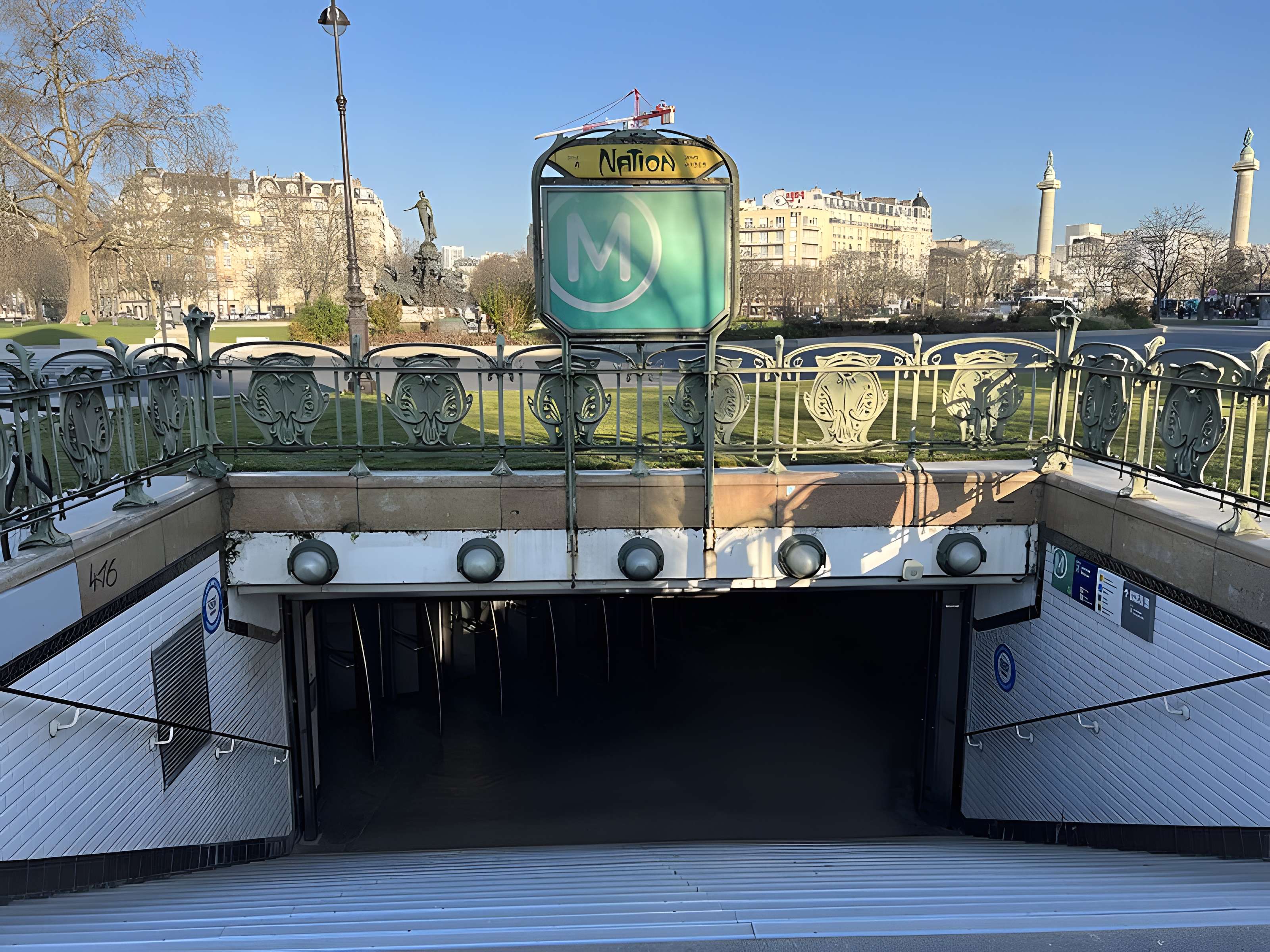 Métropolitain, station Daumesnil