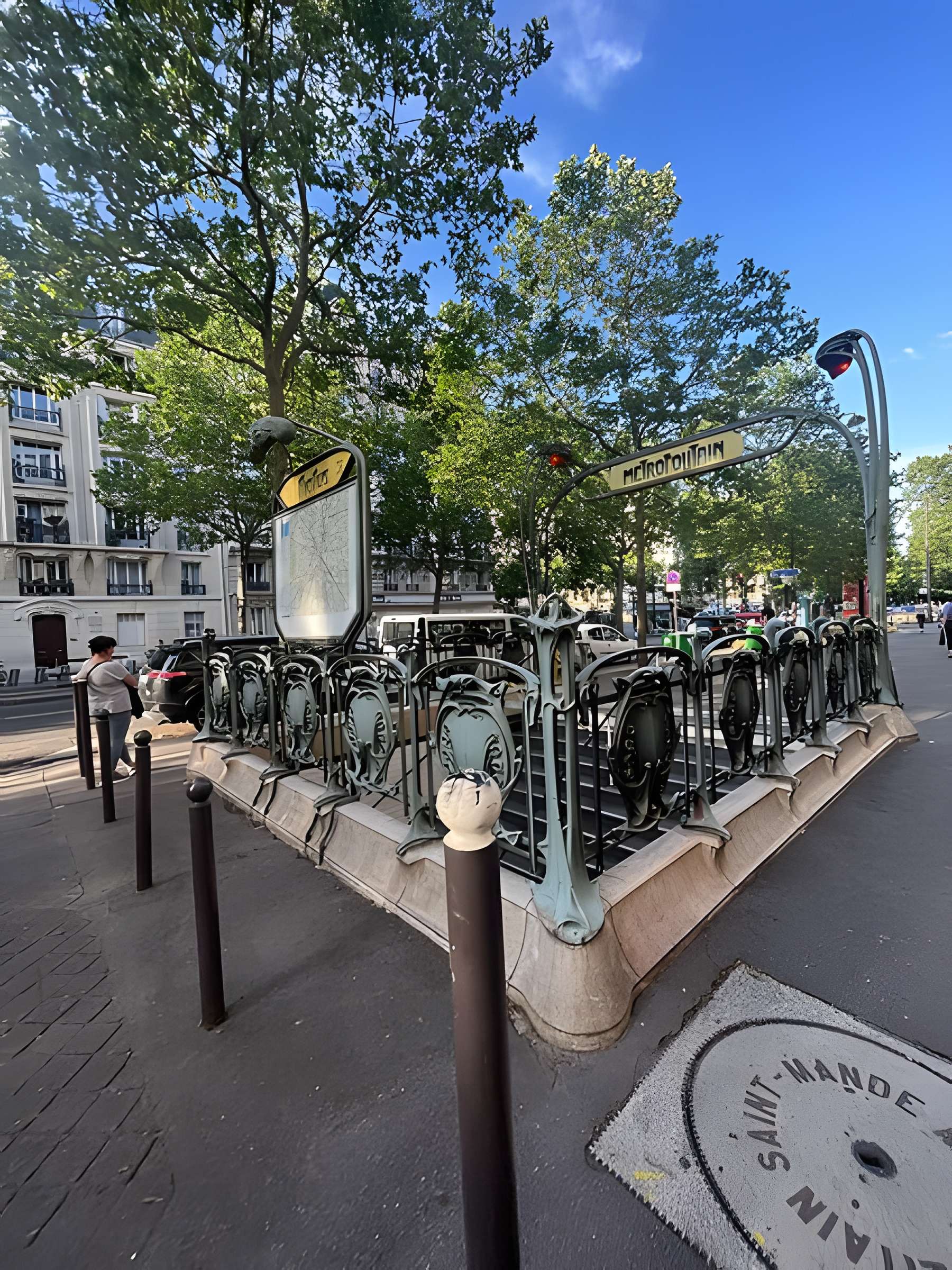 Métropolitain, station Daumesnil