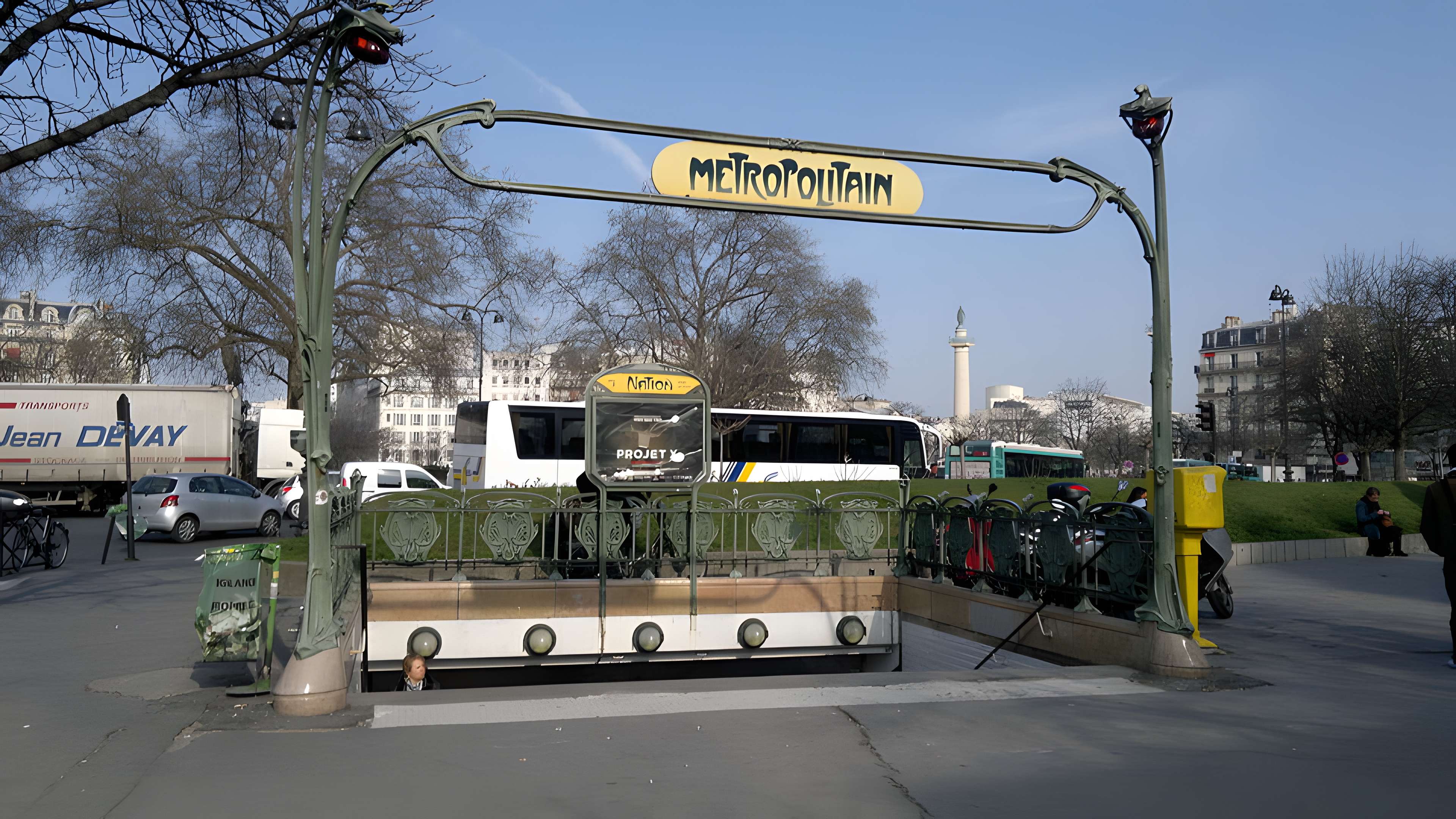 Métropolitain, station Daumesnil