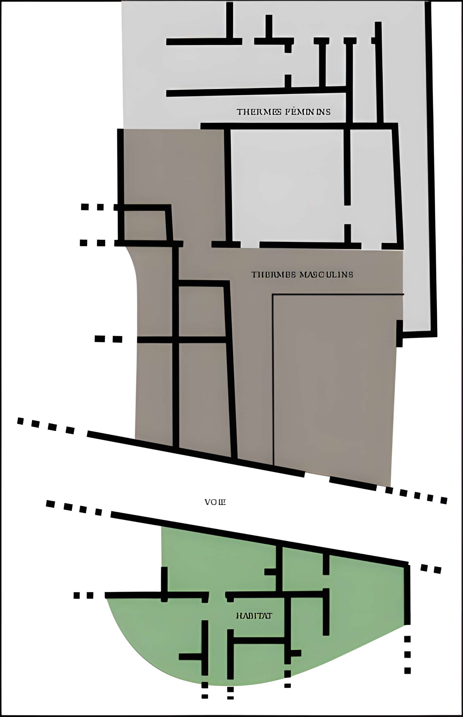 Jardin archéologique de l'hôpital de Lisieux
