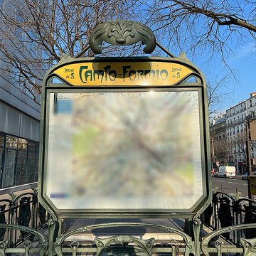 Métropolitain, station Campo-Formio