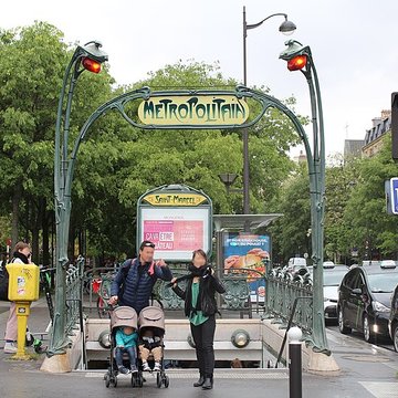 Métropolitain, station Campo-Formio