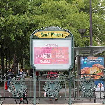 Métropolitain, station Campo-Formio