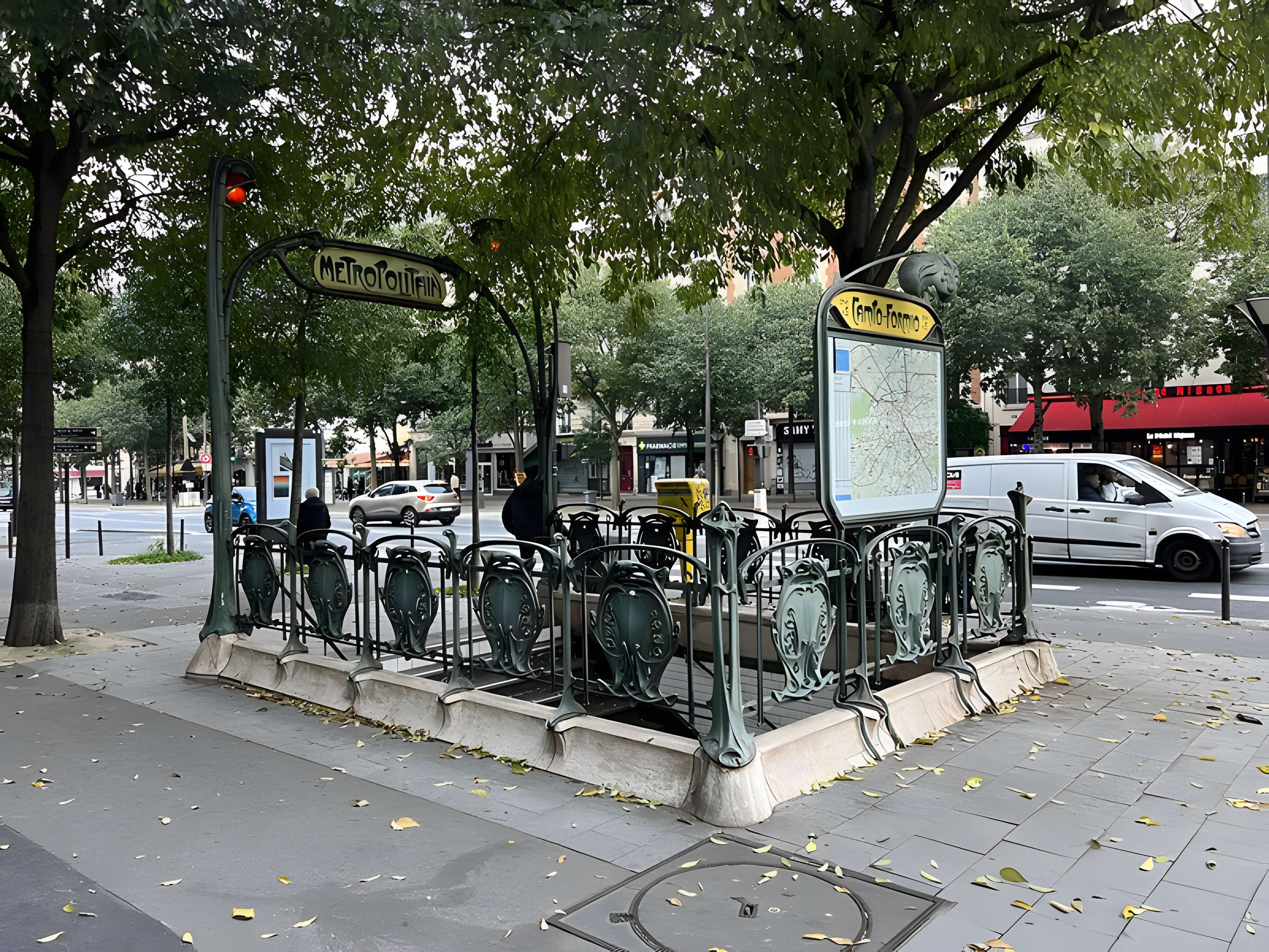 Métropolitain, station Campo-Formio